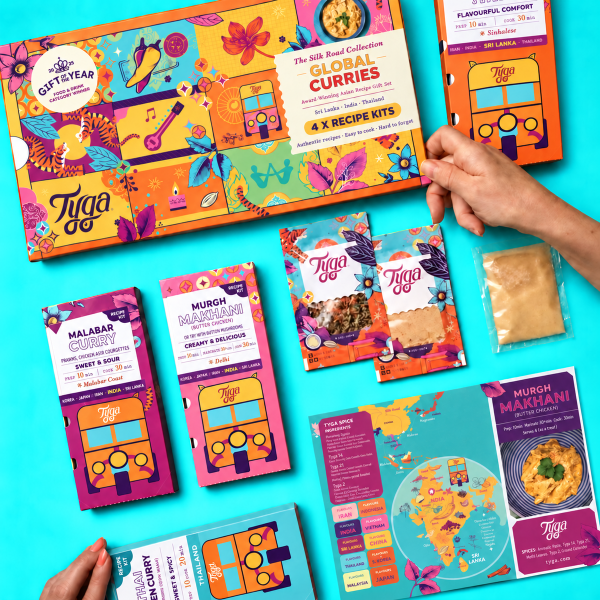 Global Curries Recipe Kit Gift Set