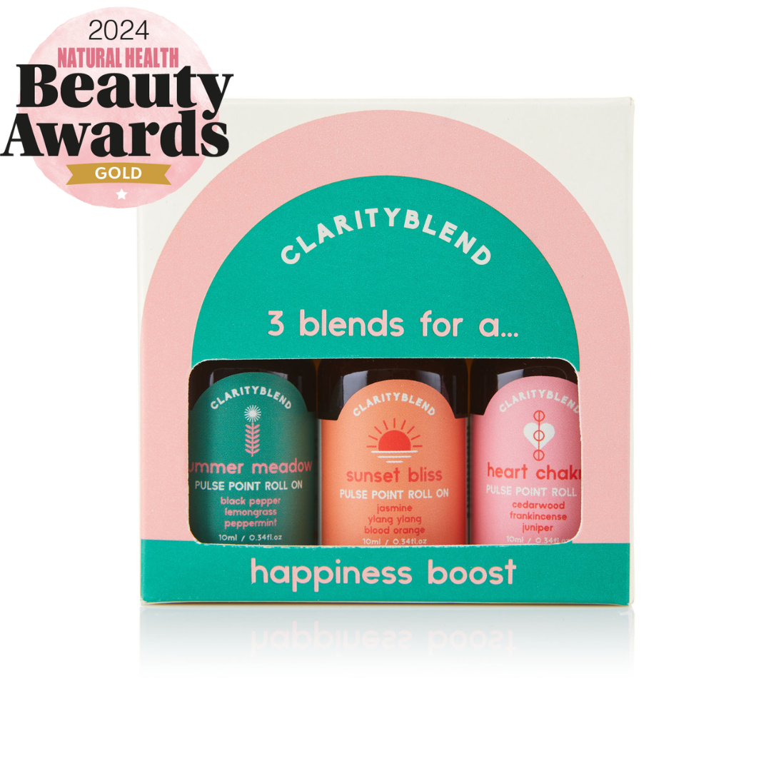 Clarity Blend Happiness Boost Pulse Point Roller Collection