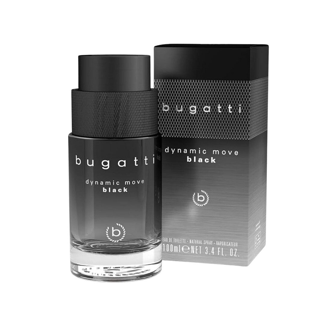 Bugatti Dynamic Move Black Eau de Toilette Spray