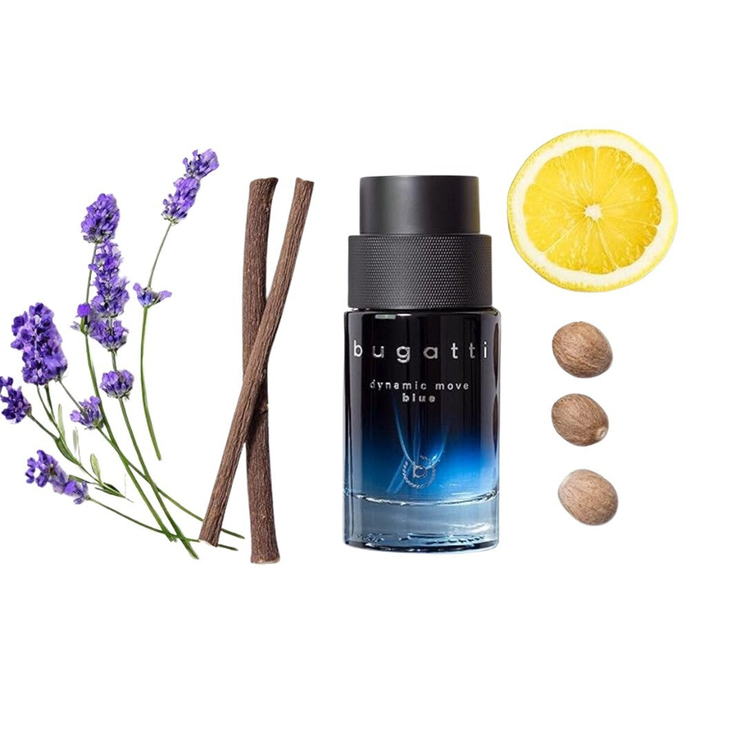 Bugatti Dynamic Move Blue Eau de Toilette Spray