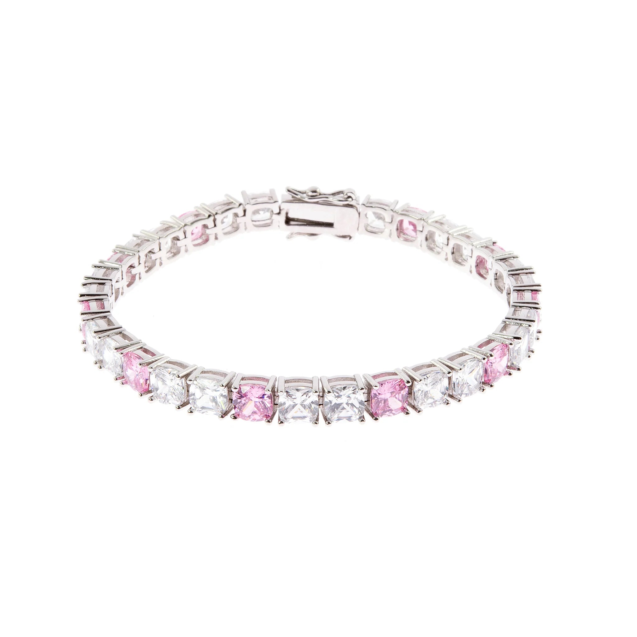 Cachet London Adele Silver Rose Tennis Bracelet