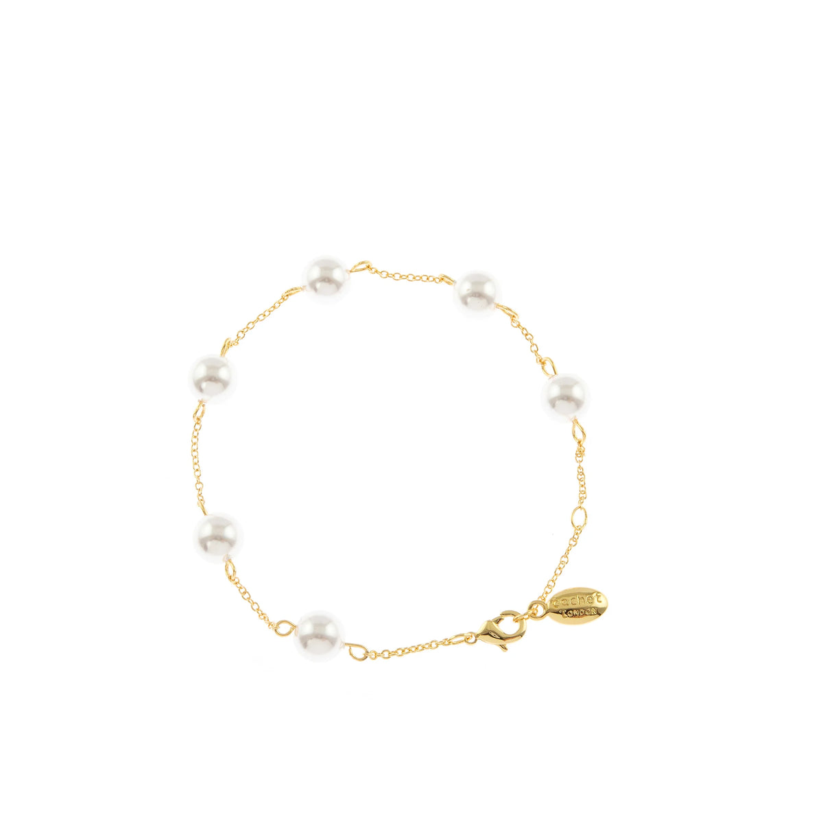 Cachet London Pekoe Gold Pearl Bracelet