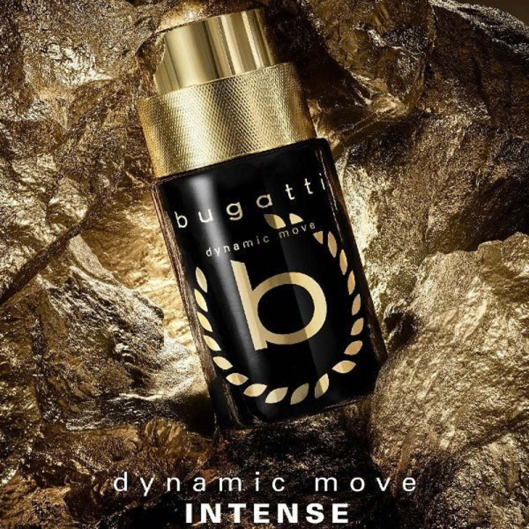 Bugatti Dynamic Move Intense Eau De Parfum Spray 100ml