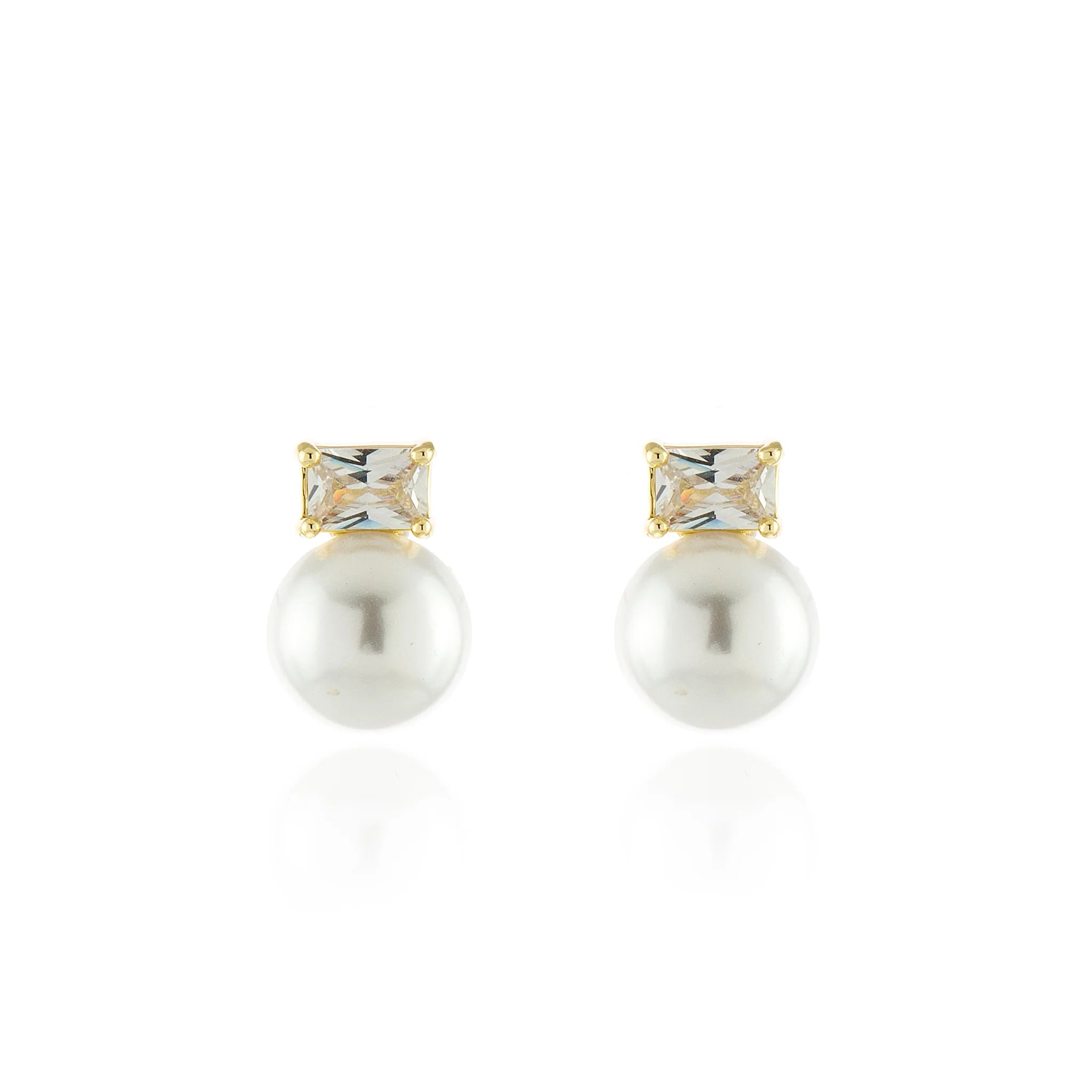 Cachet London Corin Gold Clip On Earrings