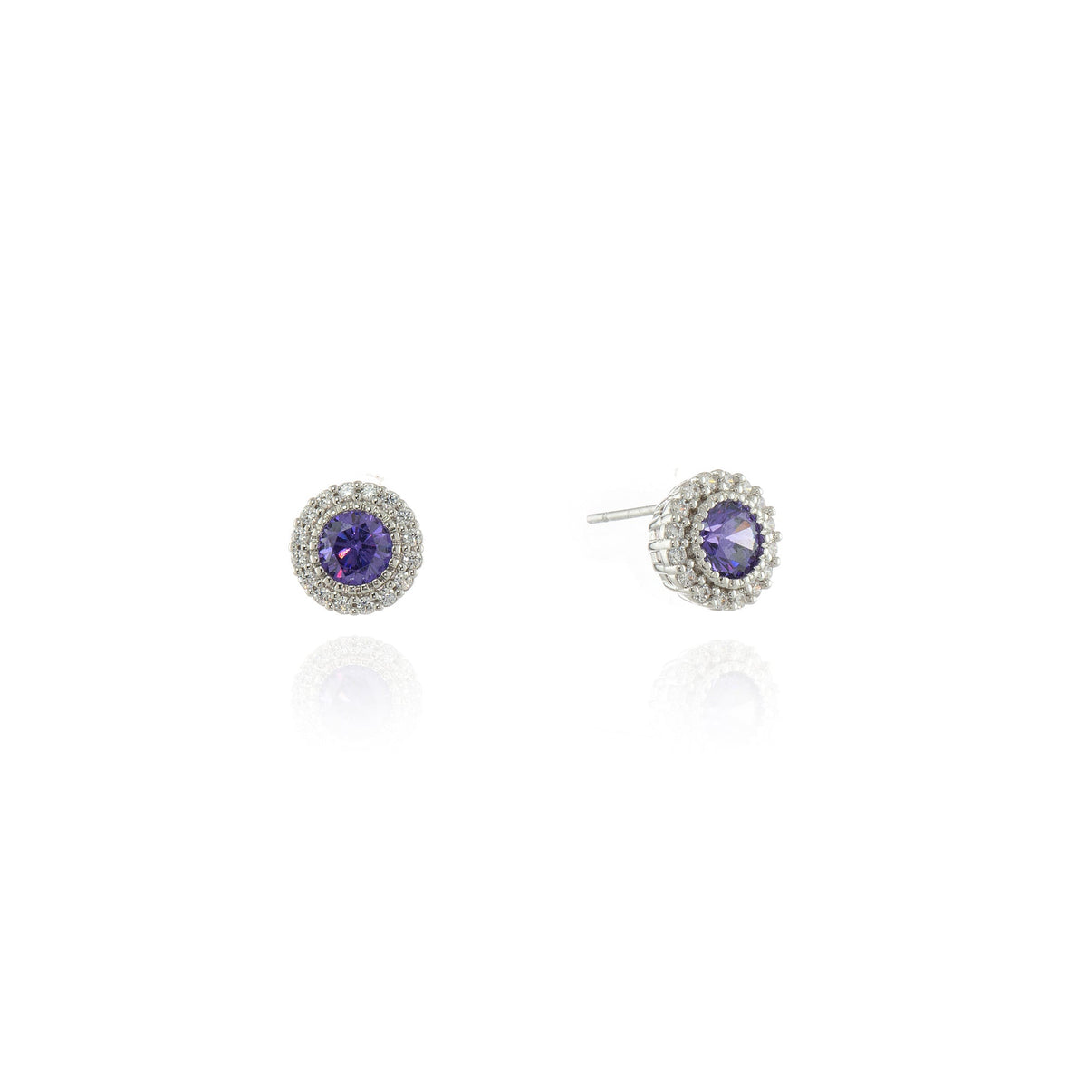 Fidelity Silver Tanzanite Earrings