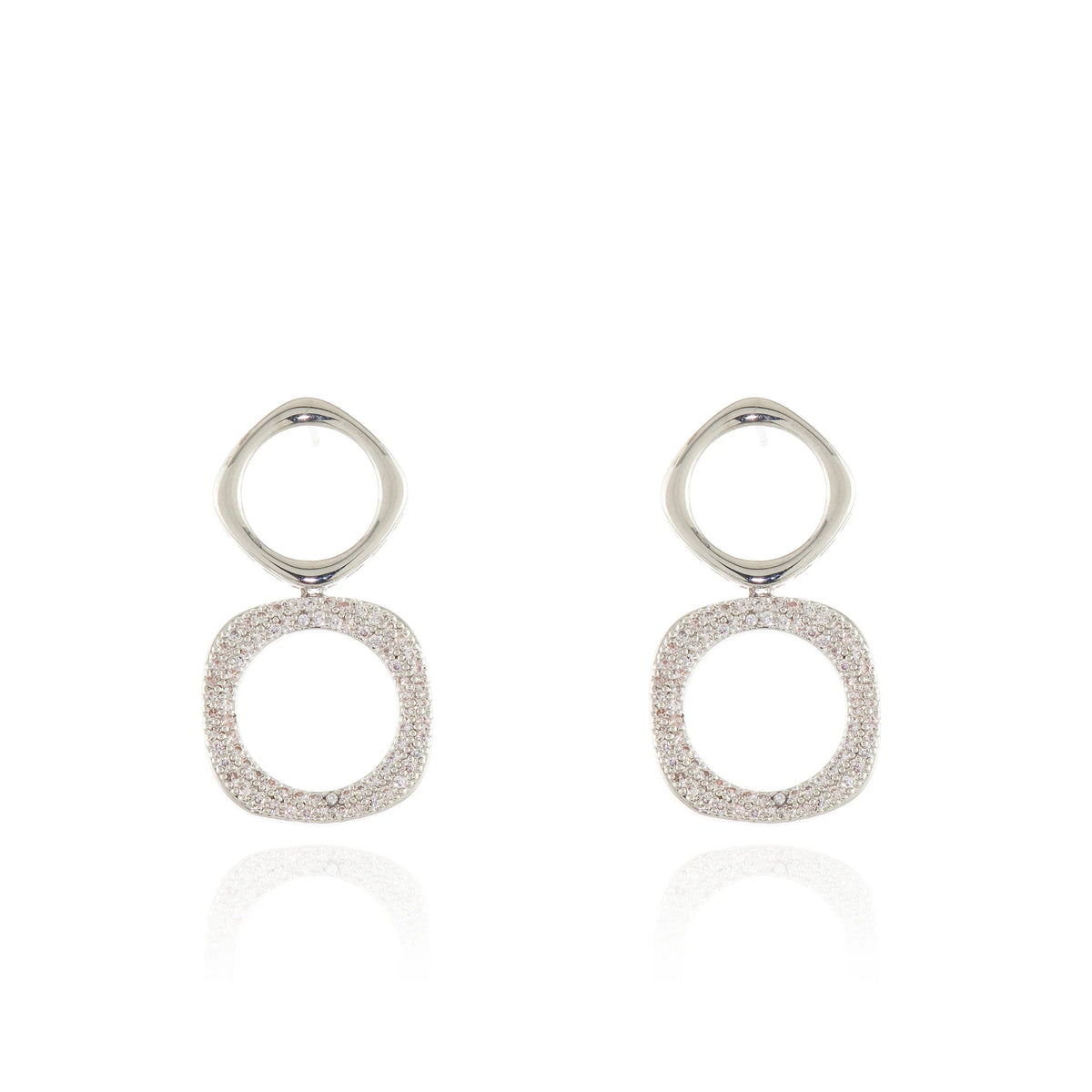 Cachet London Caia Silver Earrings