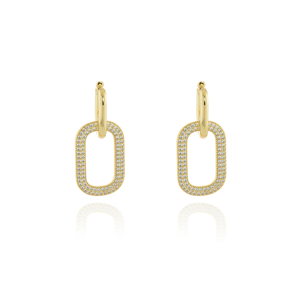 Cachet London Sela Gold Earrings