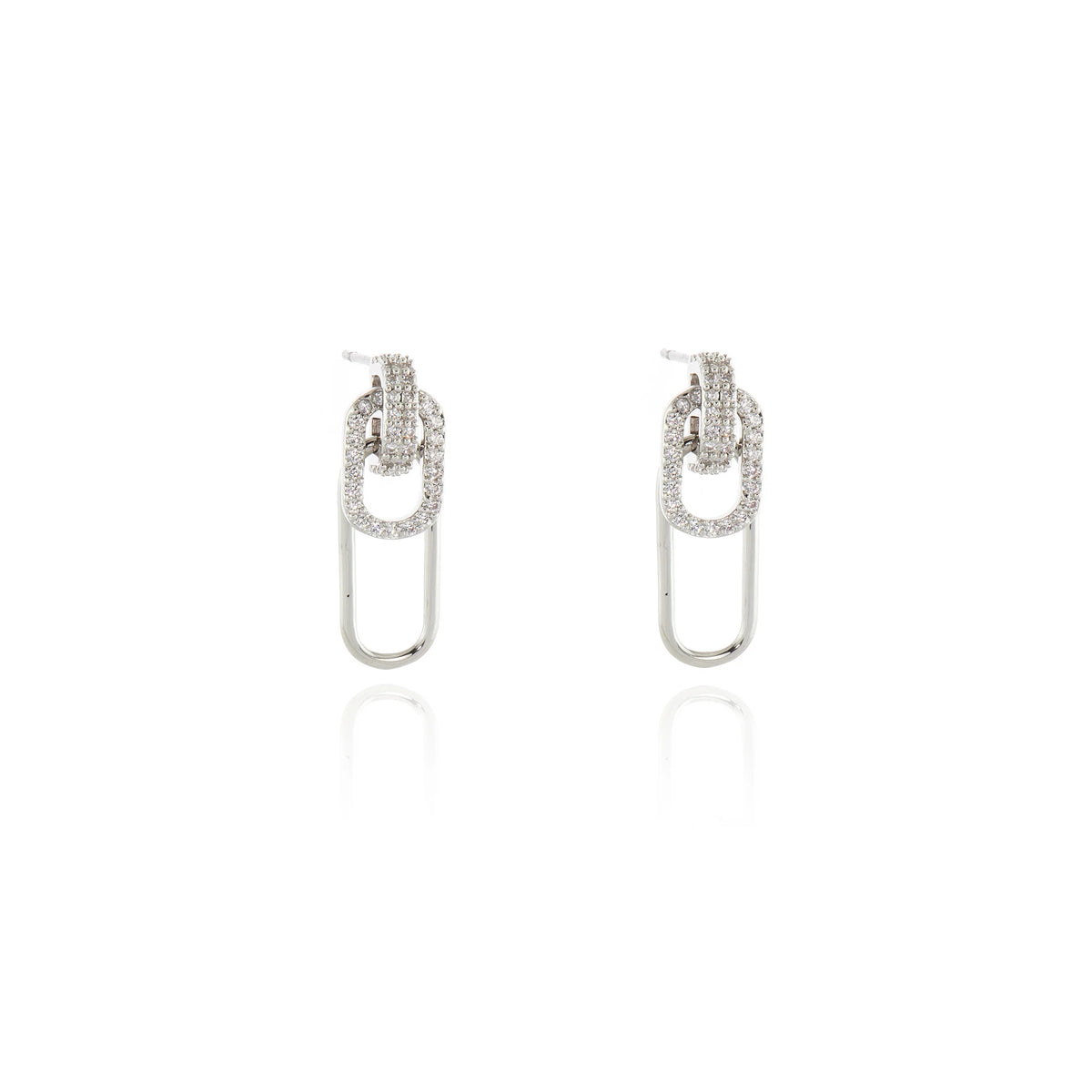 Cachet London Beena Silver Earrings