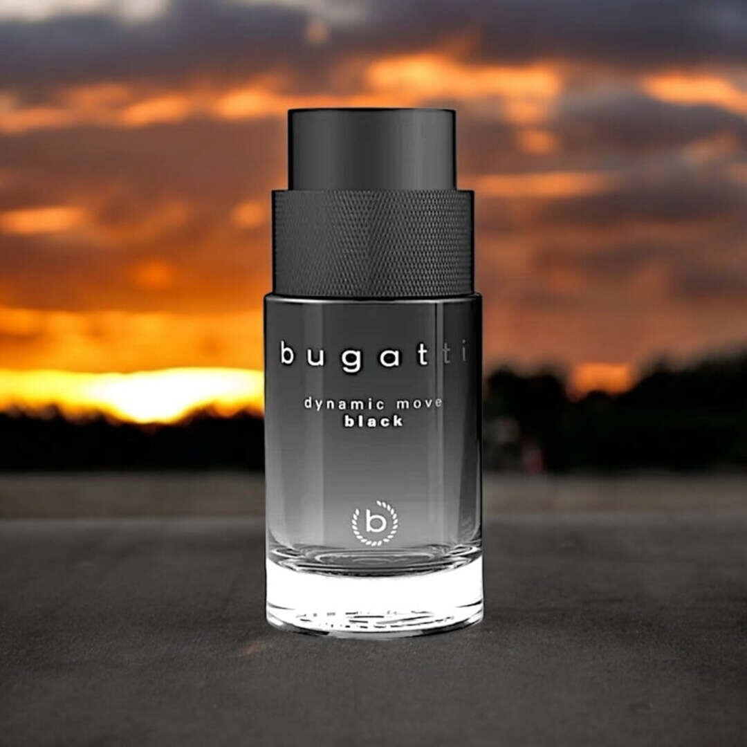 Bugatti Dynamic Move Black Eau de Toilette Spray