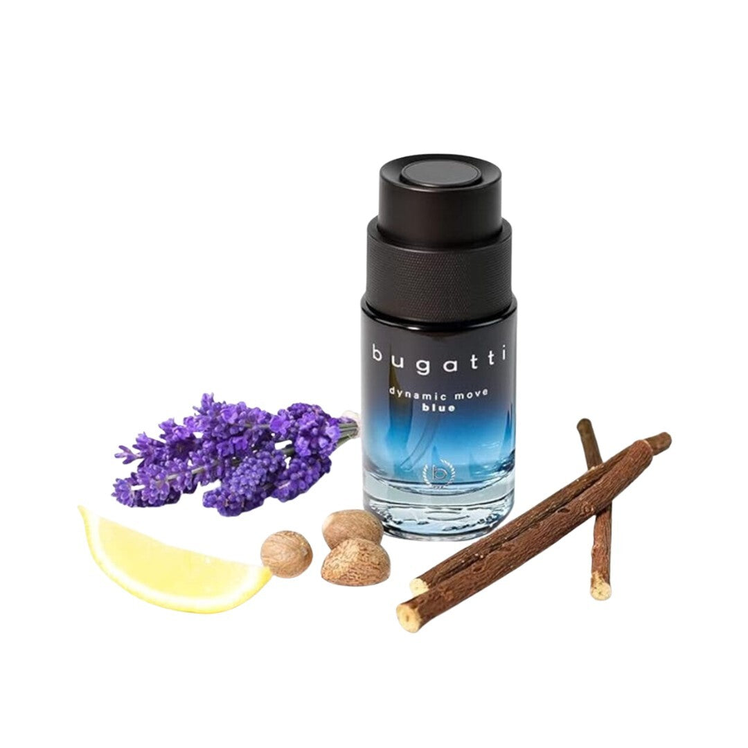 Bugatti Dynamic Move Blue Eau de Toilette Spray