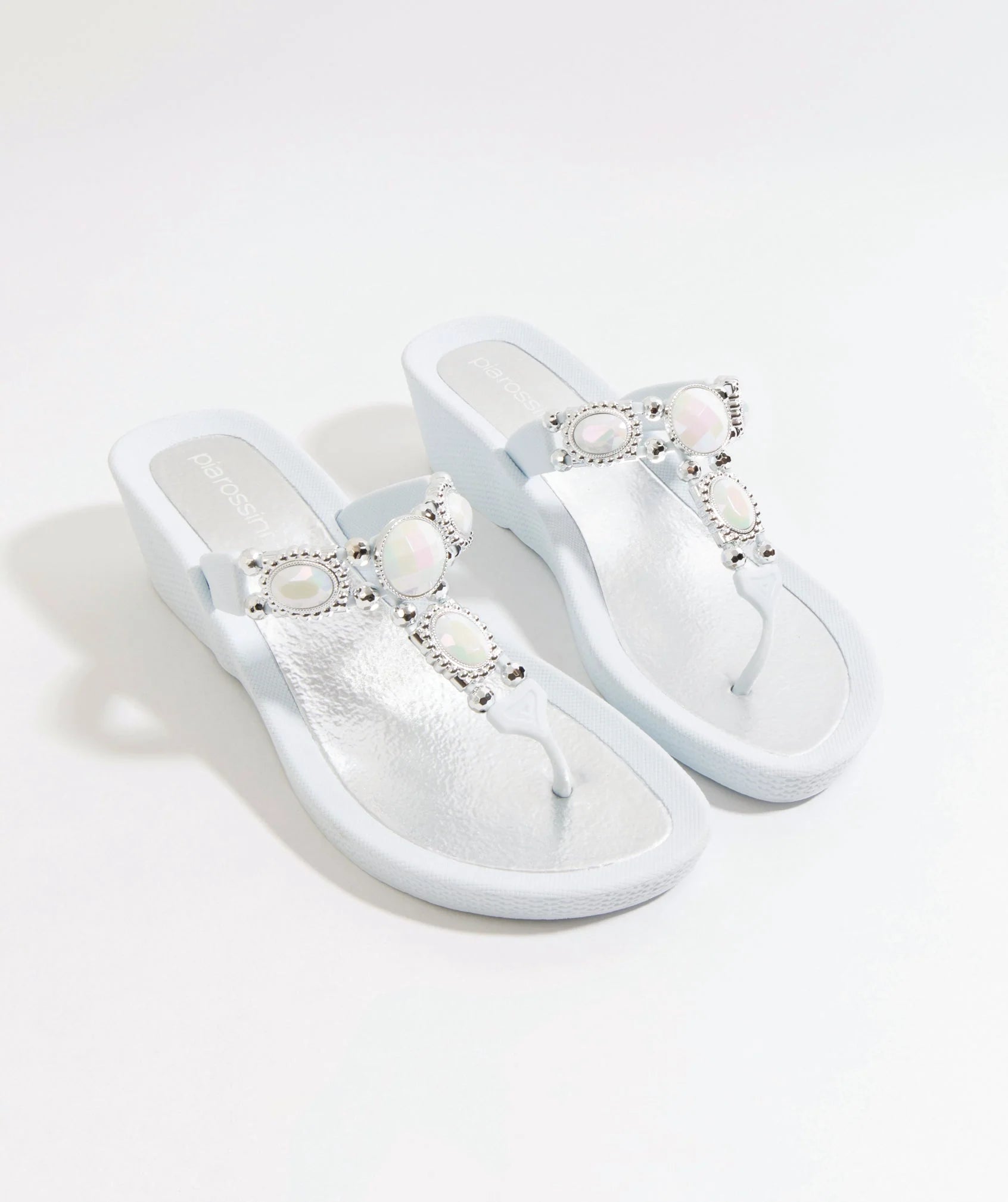 Appollo - Embellished Wedge Heel Pool Shoe with Non-Slip Sole