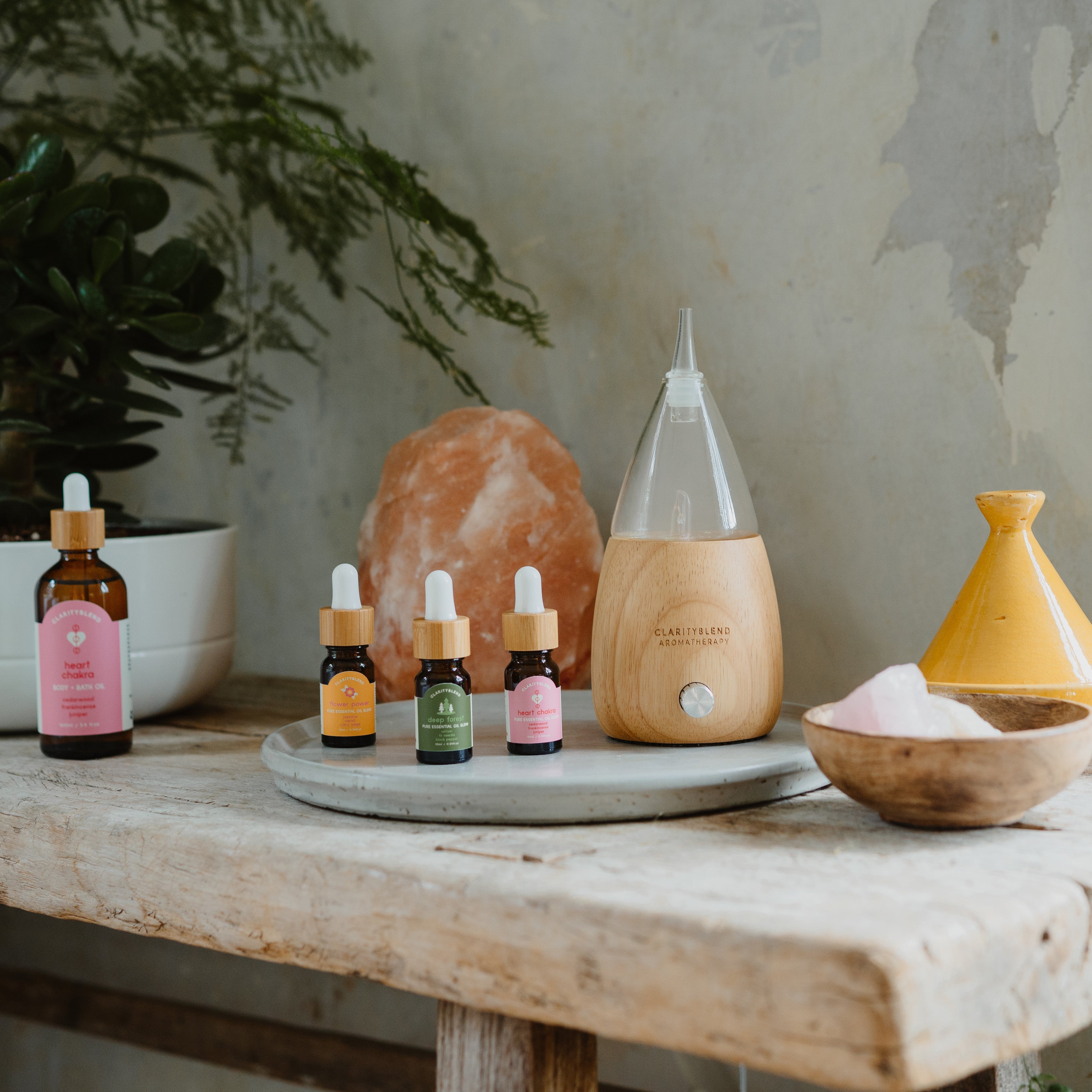 Clarity Blend Nebulising Aromatherapy Diffuser
