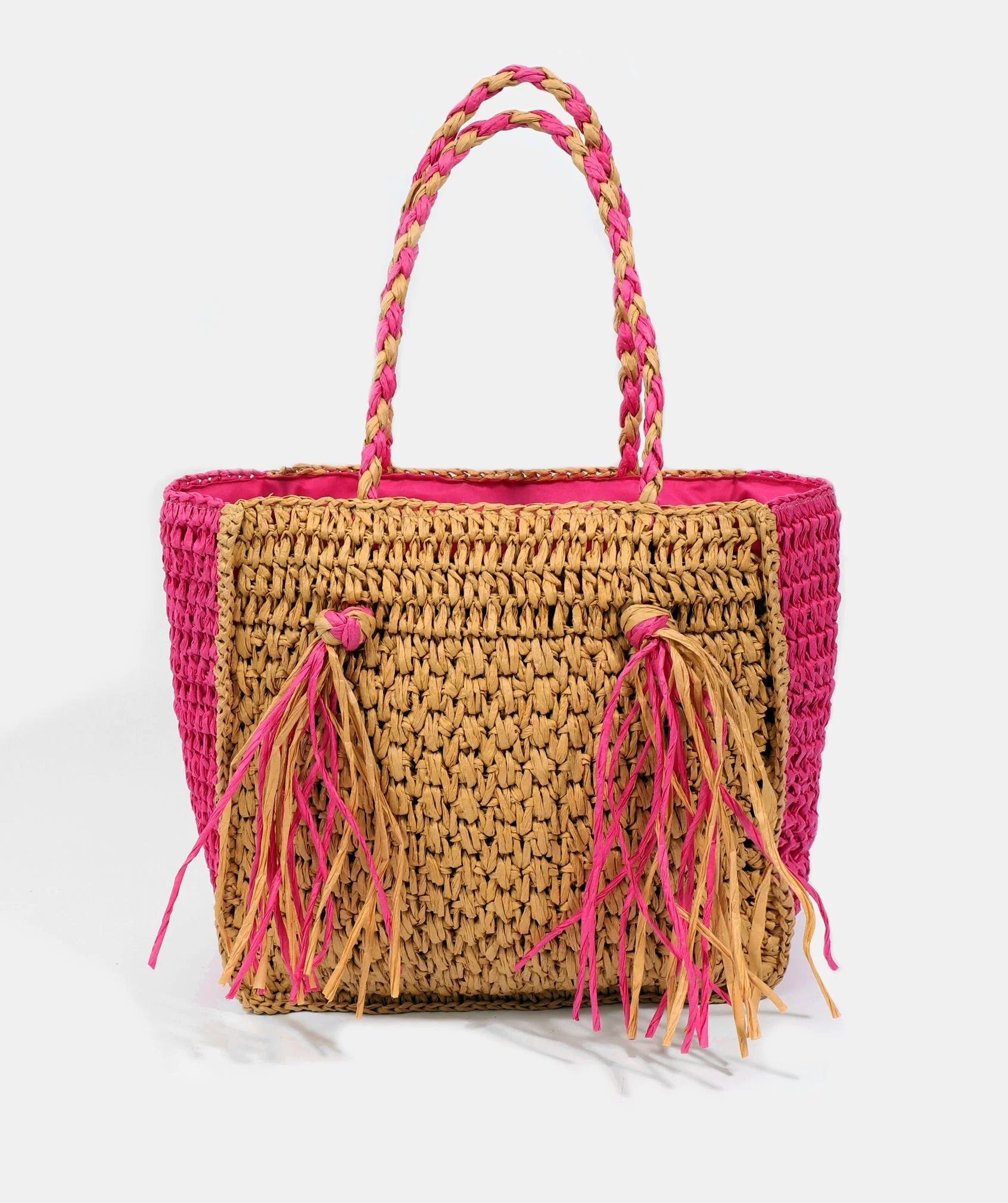Cannes - Straw Tote Bag
