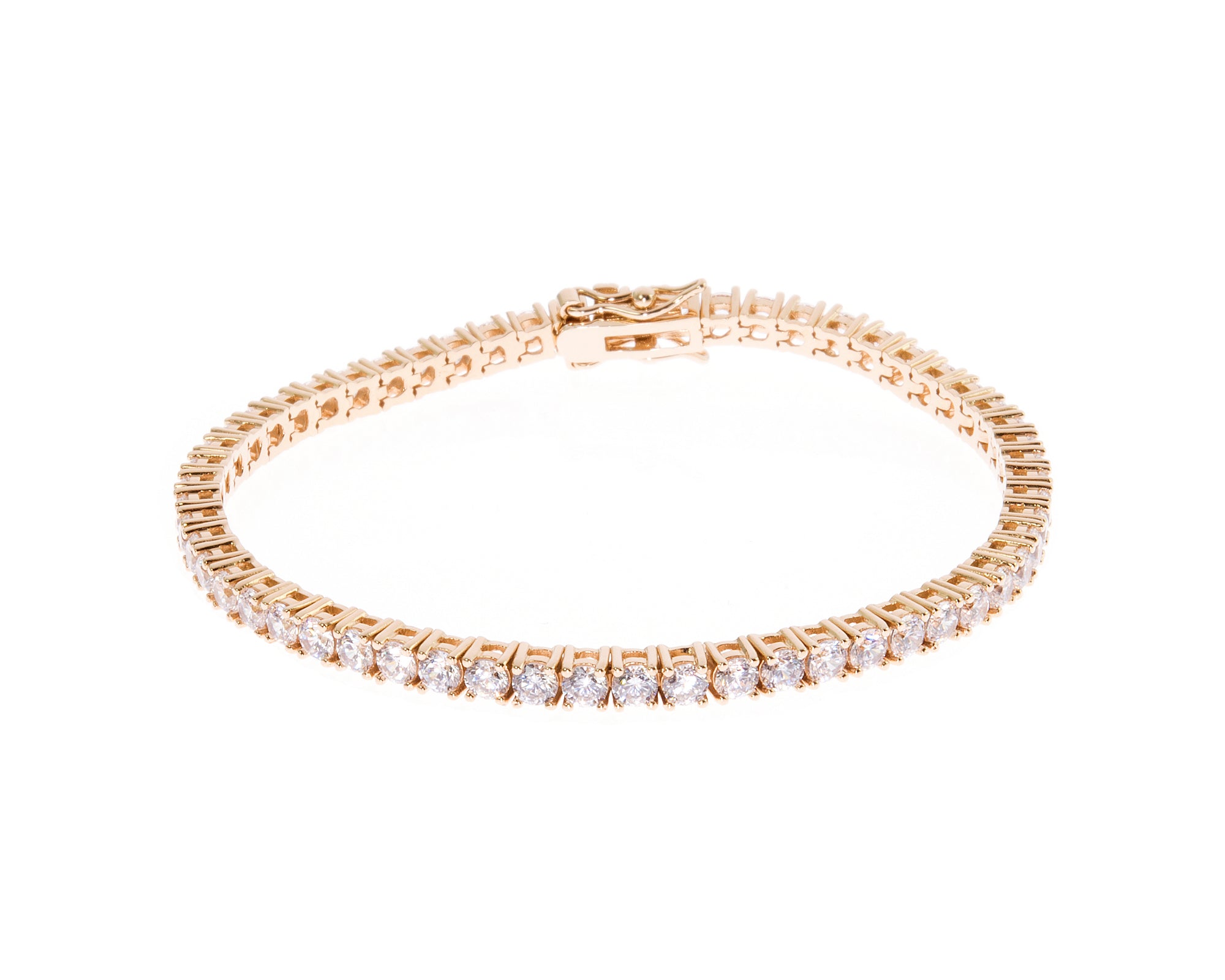 Carla Gold Tennis Bracelet