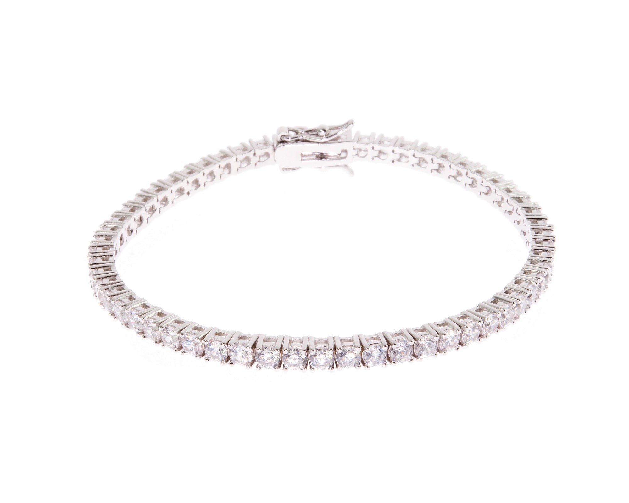 Cachet London Carla Silver Tennis Bracelet