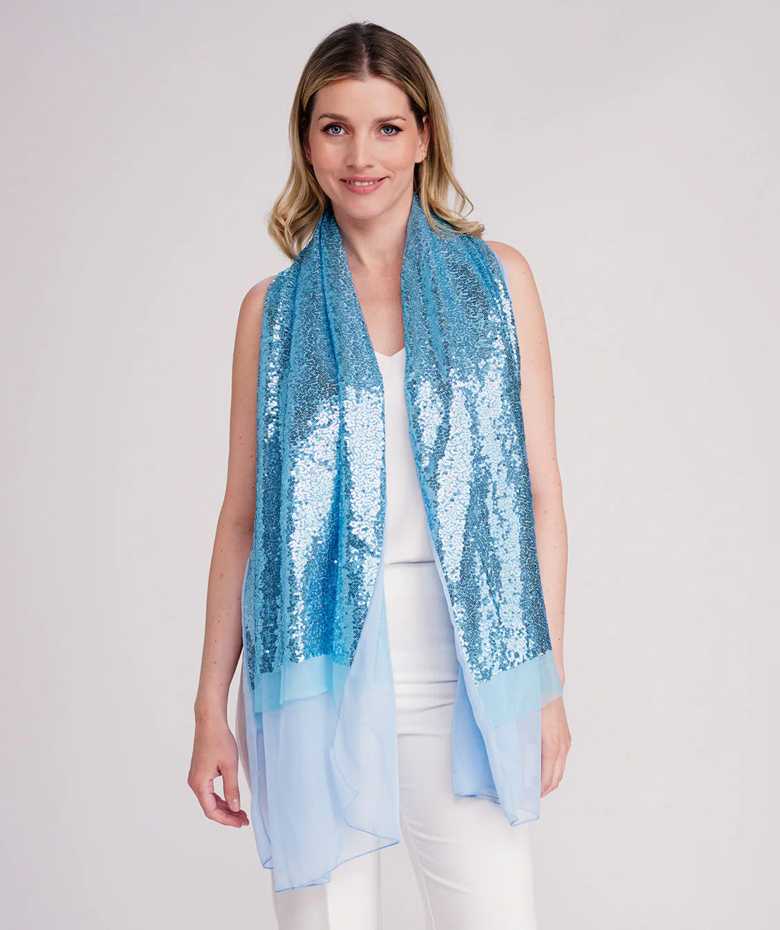 Chrystal - Embellished Occasion Scarf