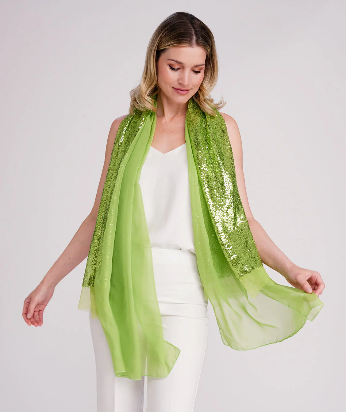 Black Embellished Oversized Shawl with Lightweight Fabric