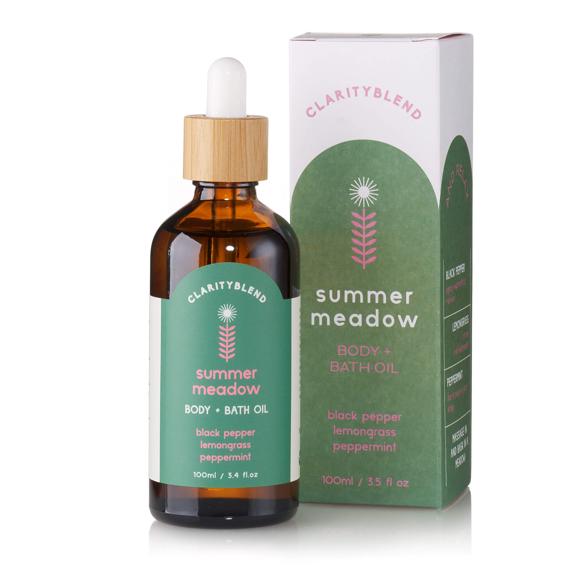 Clarity Blend Summer Meadow Body & Bath Oil