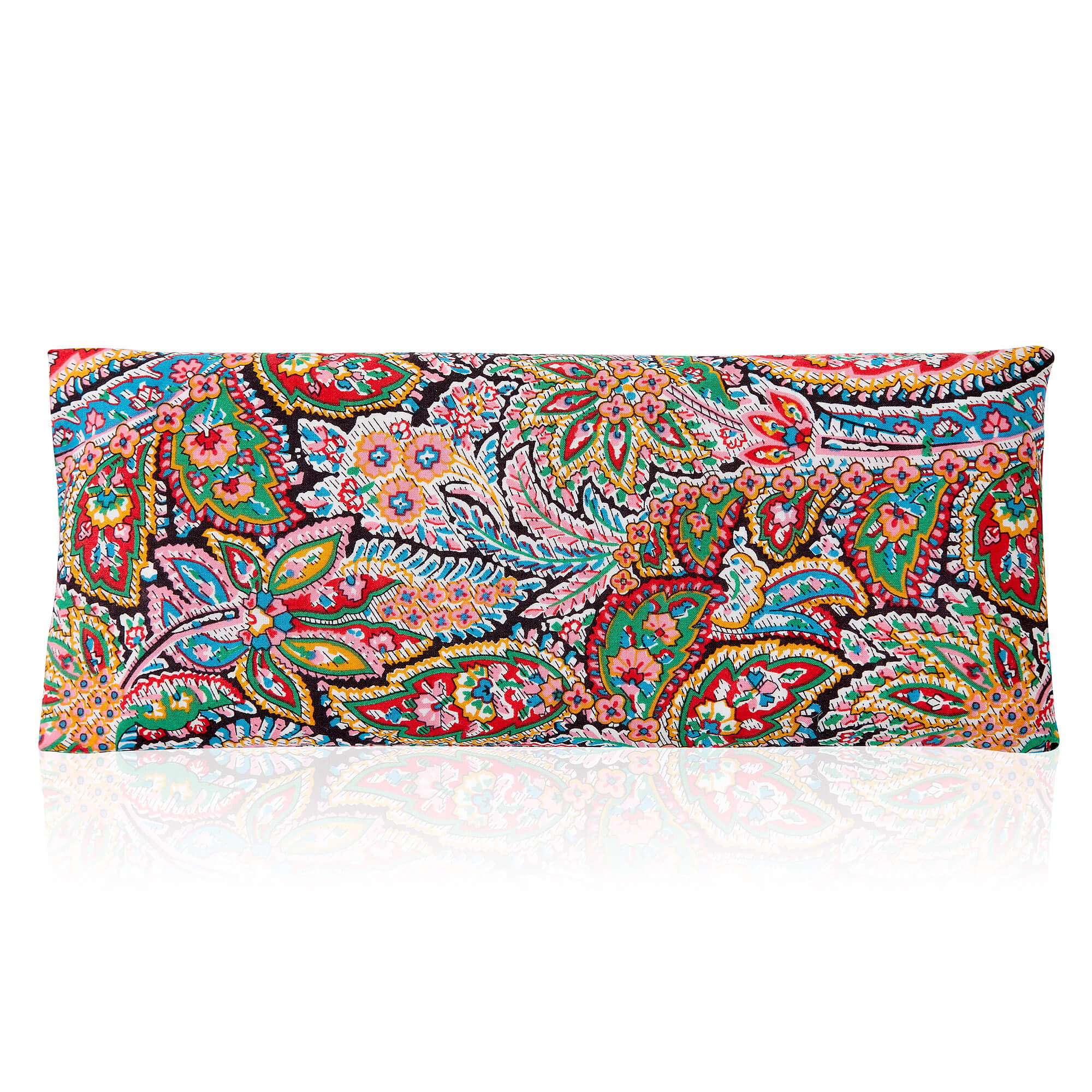 Clarity Blend Relaxation Eye Pillow Red Paisley Pattern