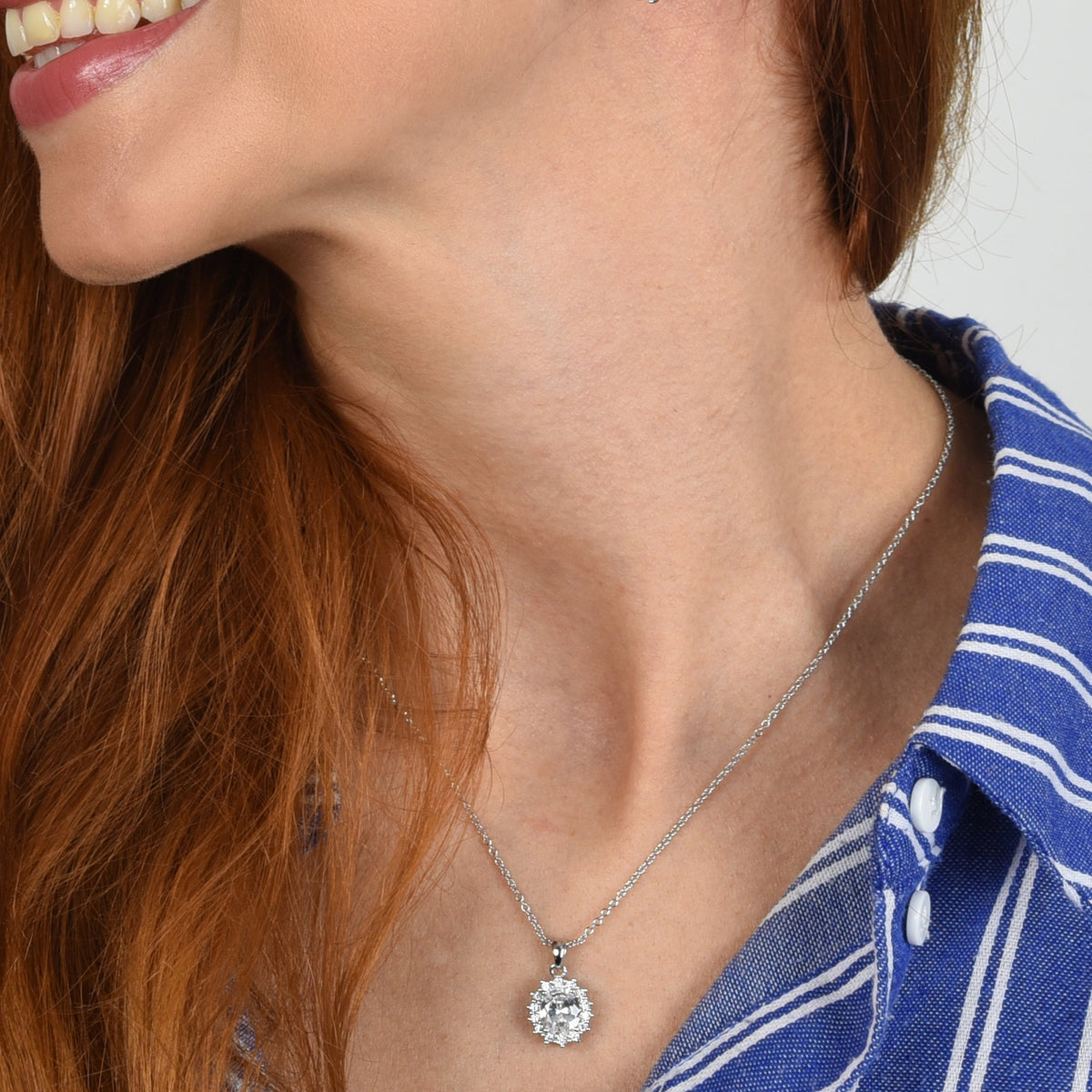 Dacia Silver Pendant