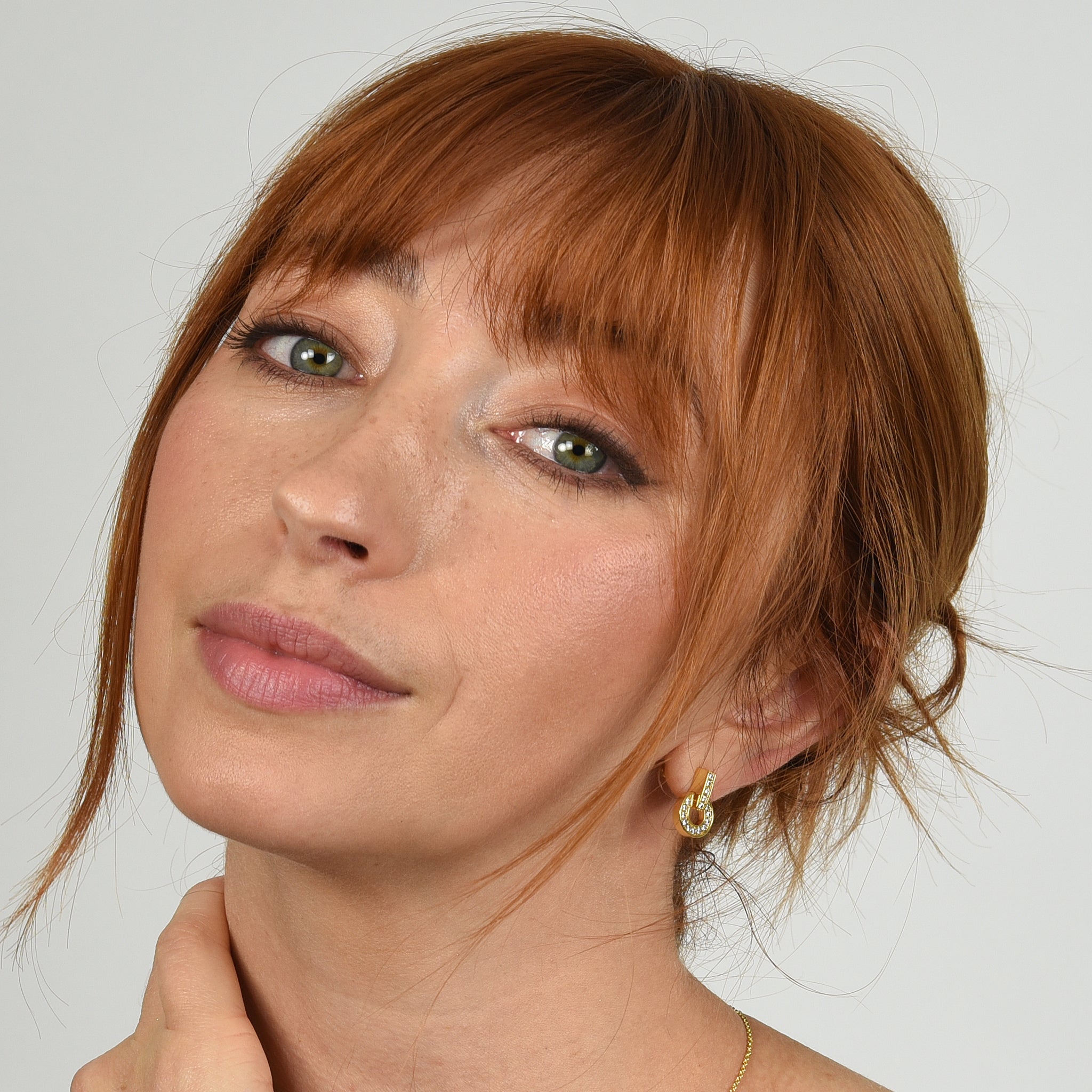 Cachet London Elana Gold Drop Earrings