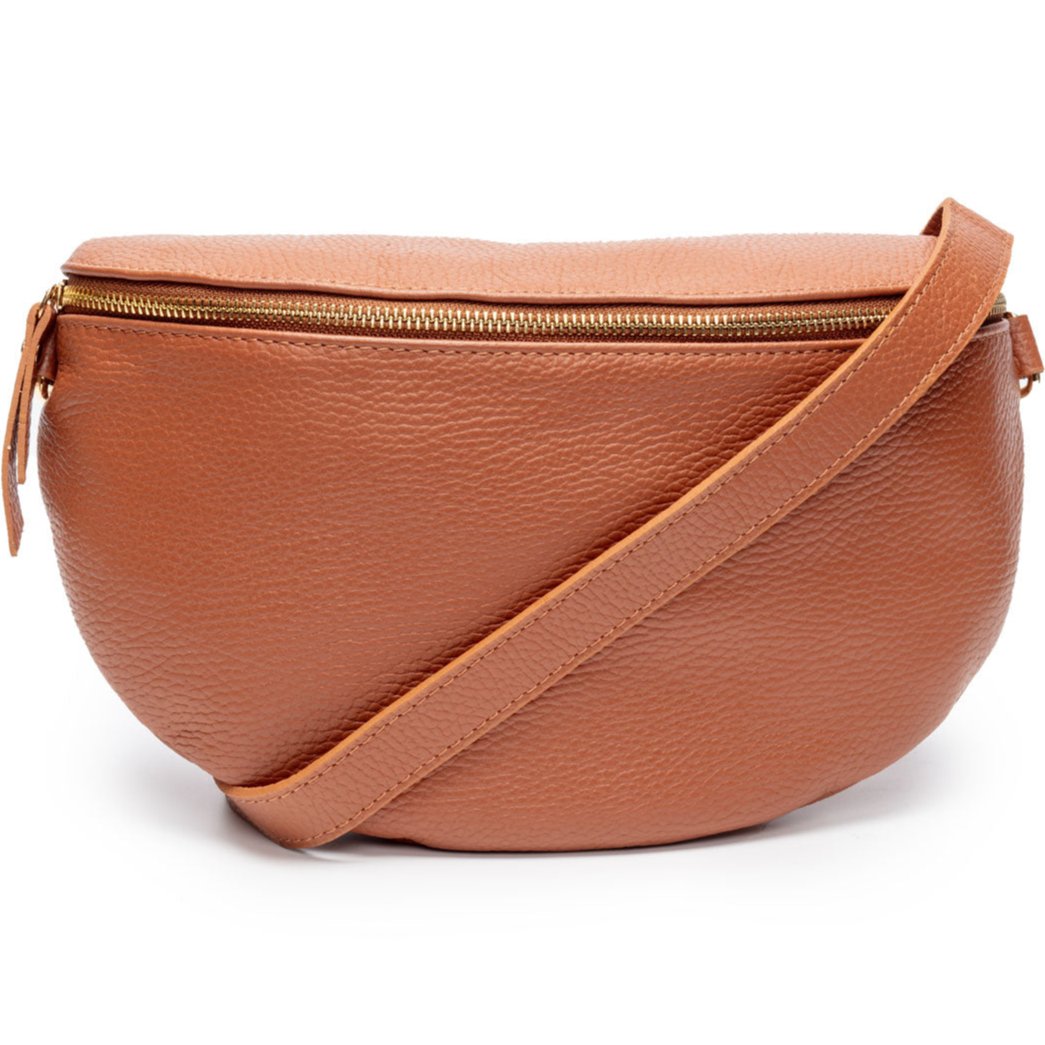 Elie Beaumont Sling Bag - Tan Large