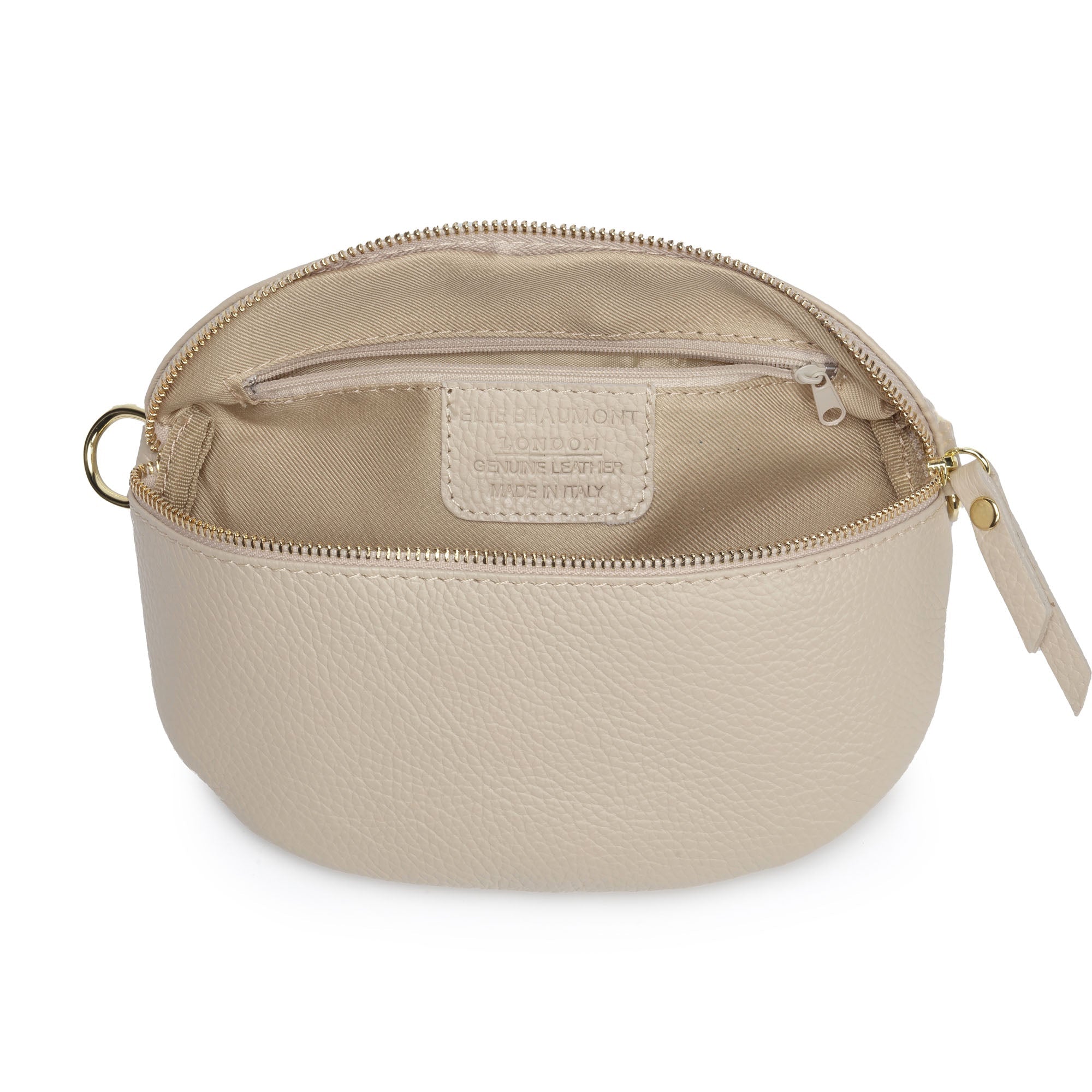 Elie Beaumont Sling Bag - Stone with Aztec Strap