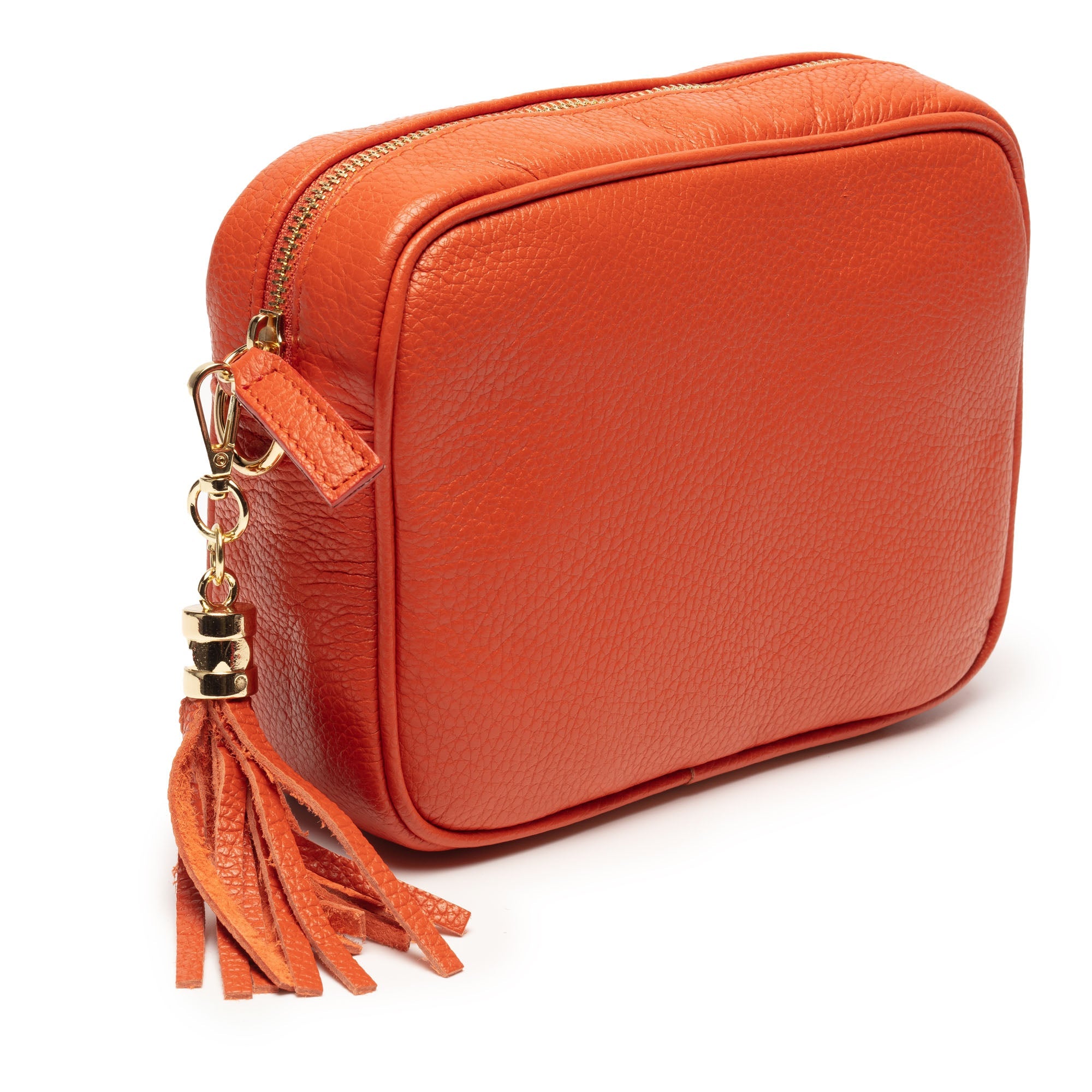 Elie Beaumont Crossbody Tassel Rust