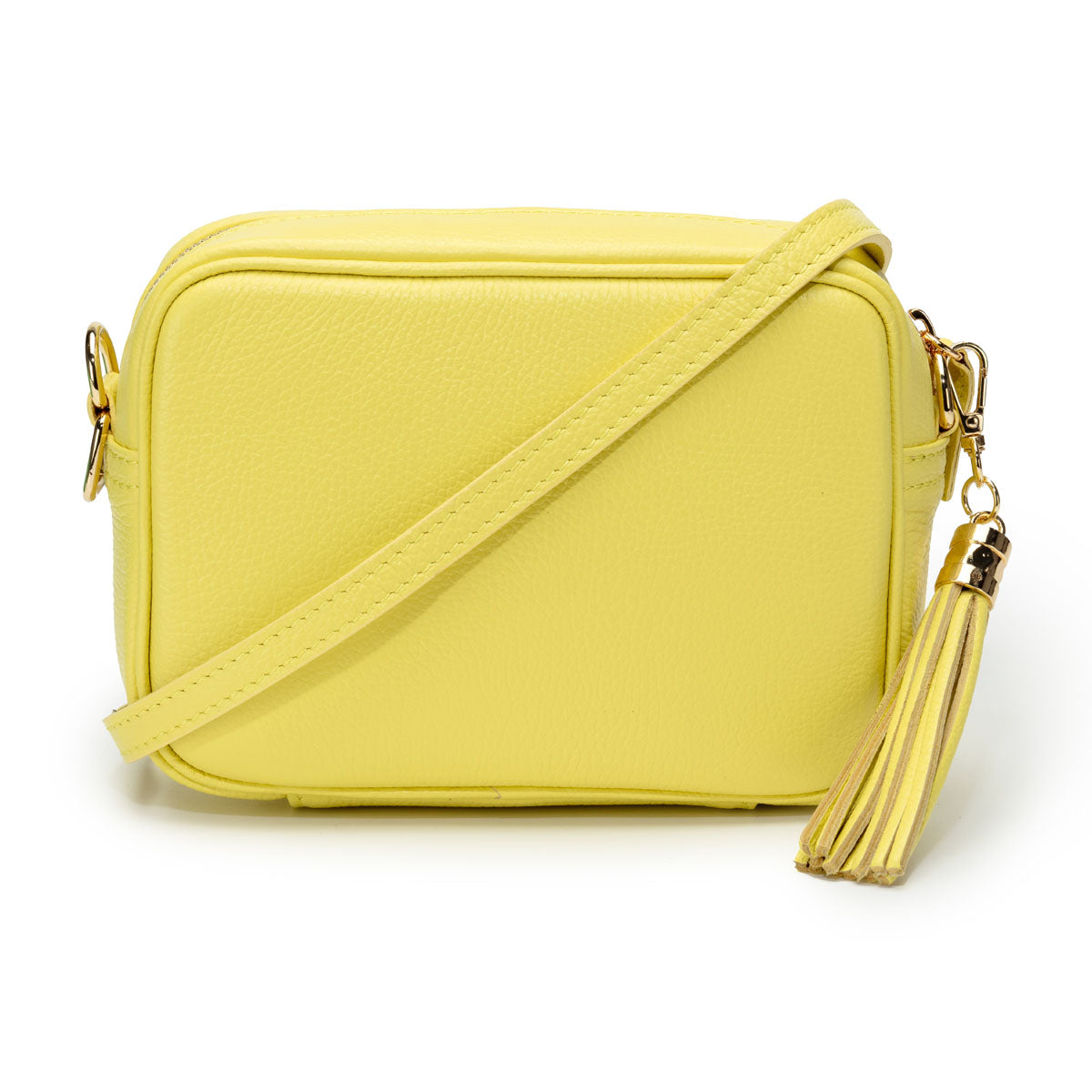 Elie Beaumont Crossbody Tassel Lemon