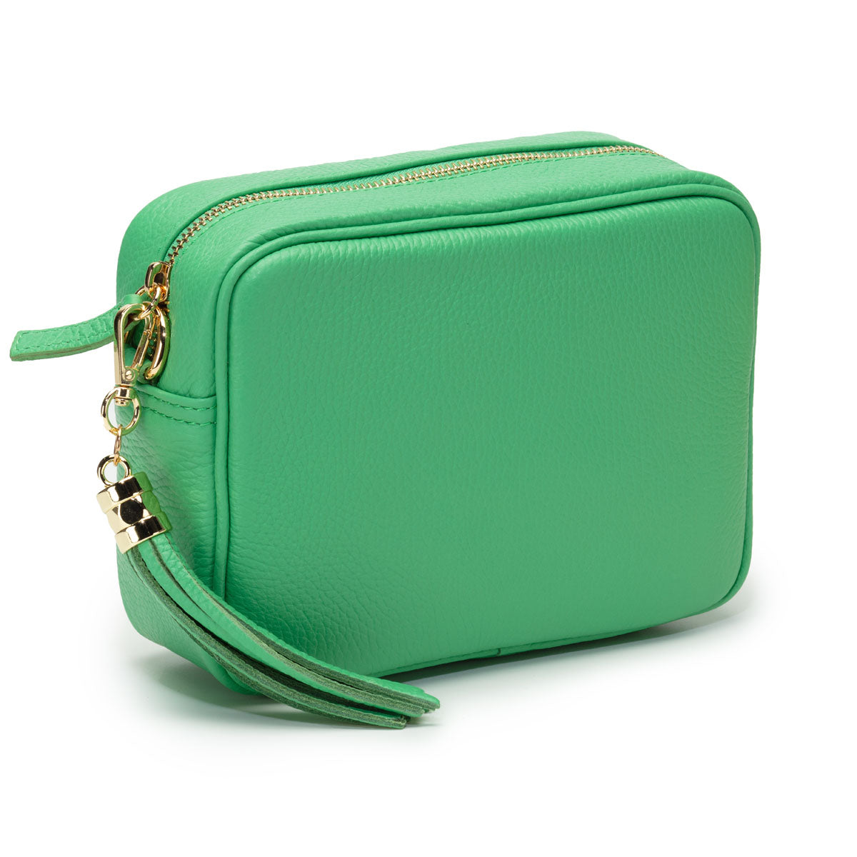 Elie Beaumont Crossbody Tassel Pistachio