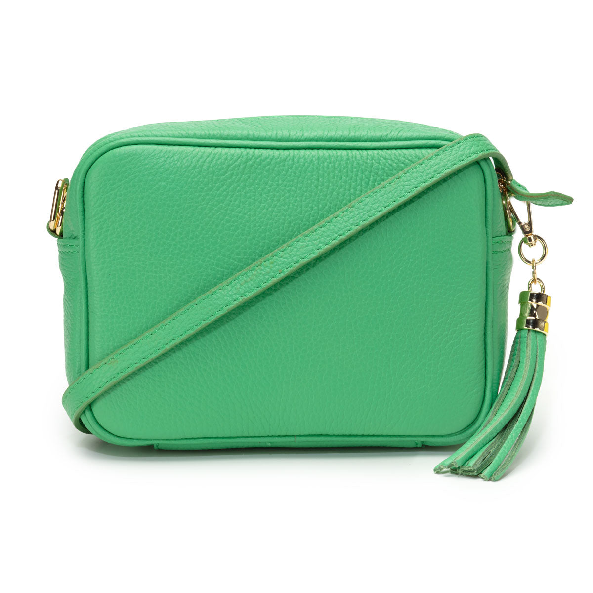 Elie Beaumont Crossbody Tassel Pistachio
