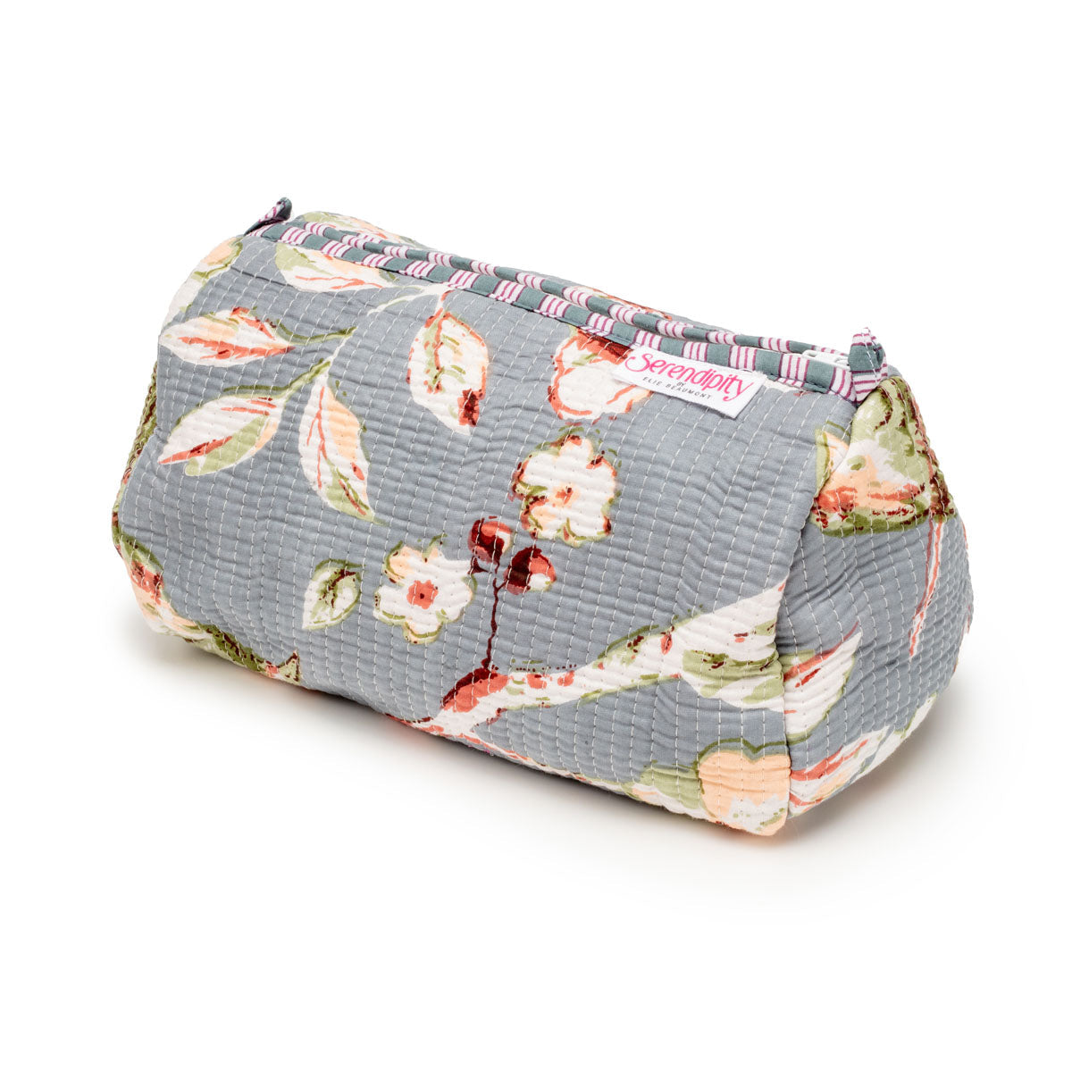 Elie Beaumont Serendipity Cotton Cosmetic Bag Set - Grey Meadow