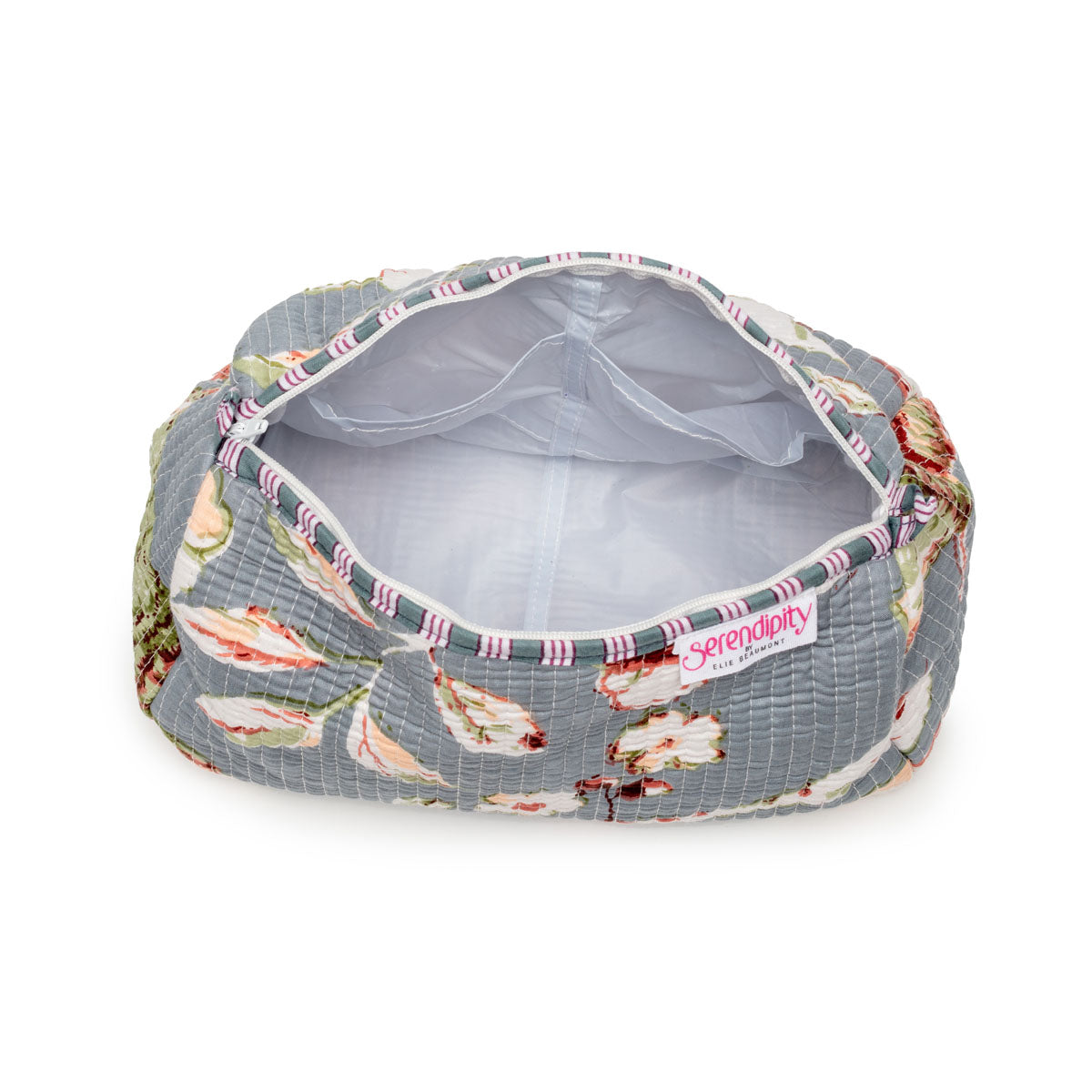 Elie Beaumont Serendipity Cotton Cosmetic Bag Set - Grey Meadow
