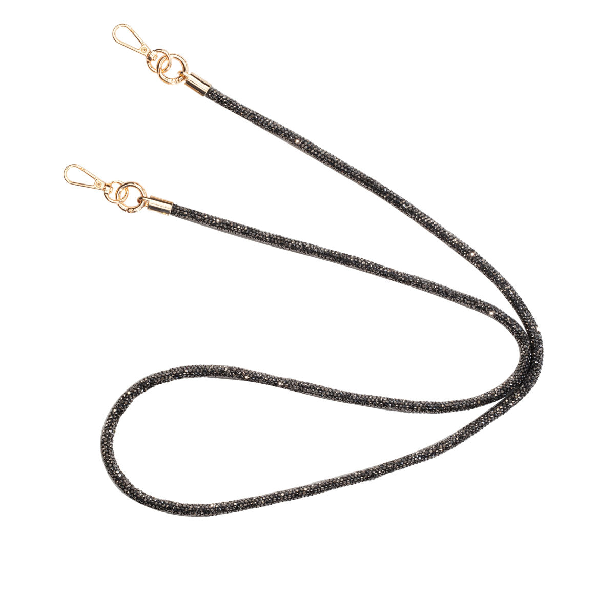 Elie Beaumont Lanyard - Diamante Black