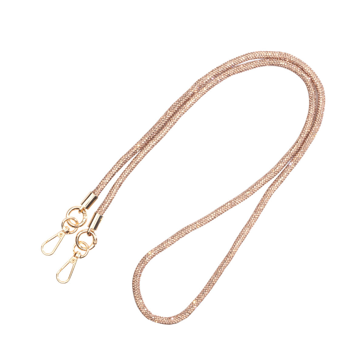 Elie Beaumont Lanyard - Diamante Champagne
