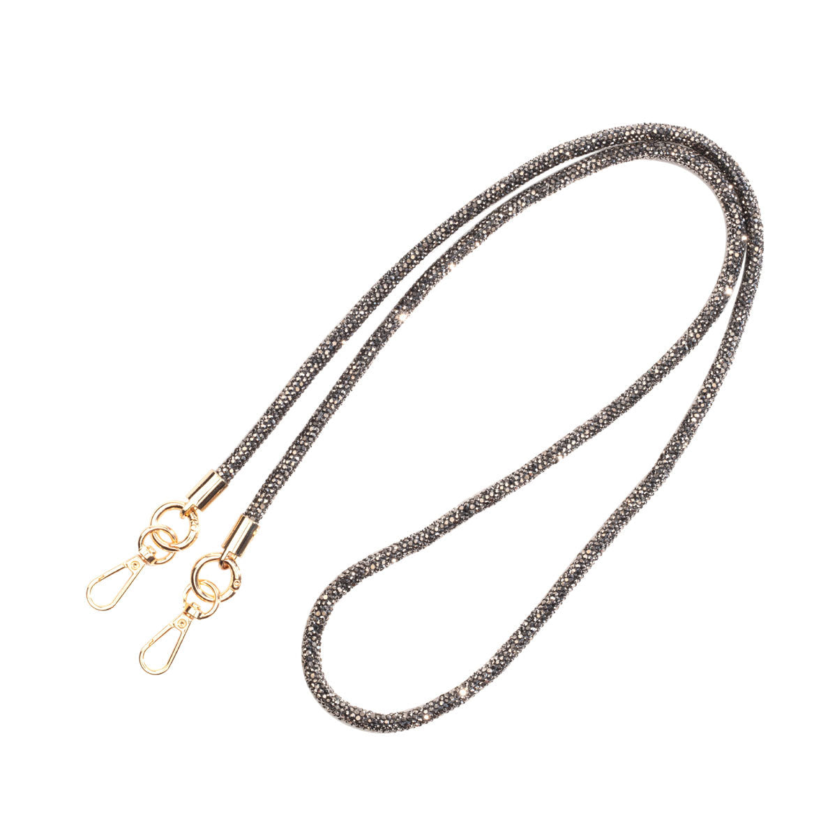 Elie Beaumont Lanyard - Diamante Black