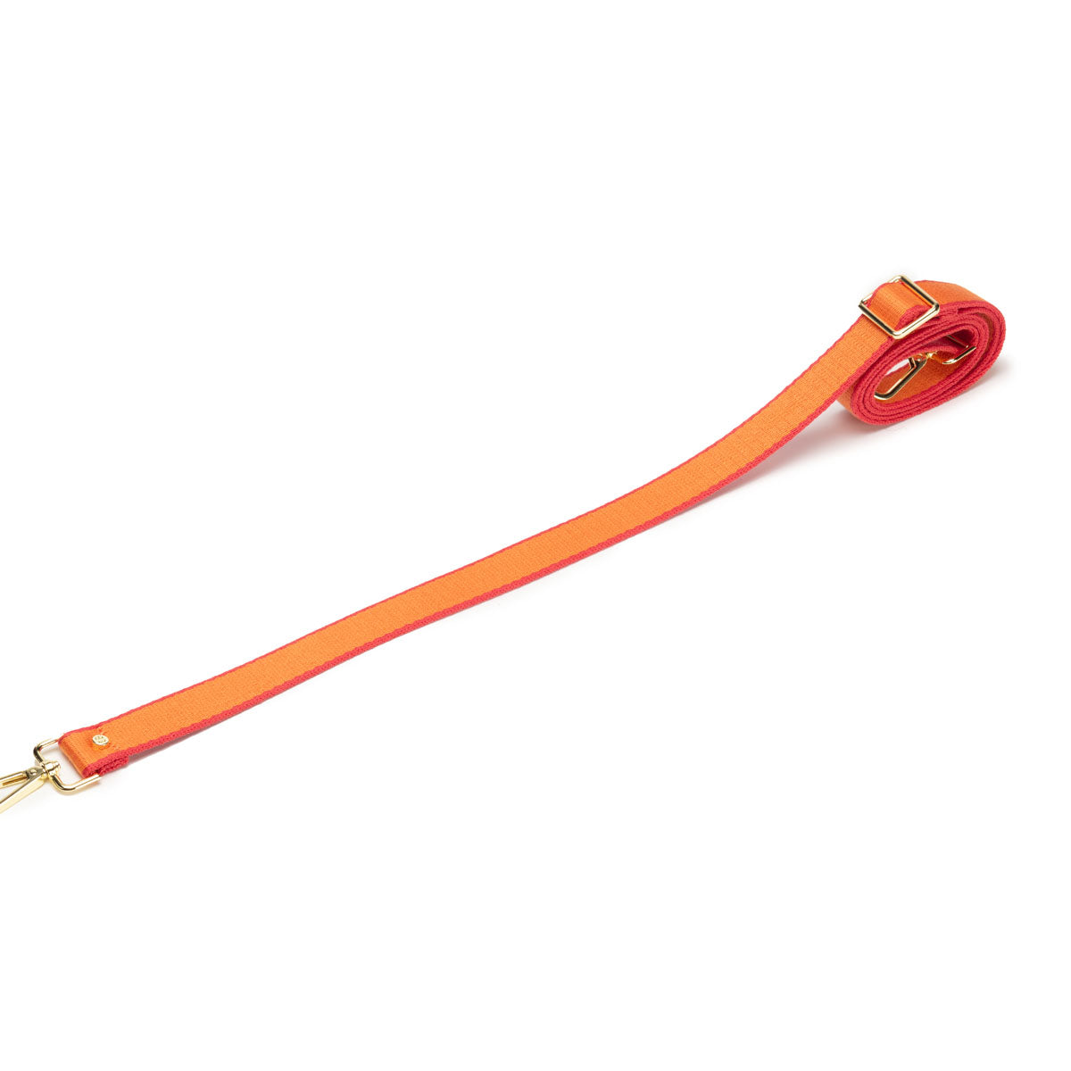 Elie Beaumont Crossbody strap - Orange & Coral