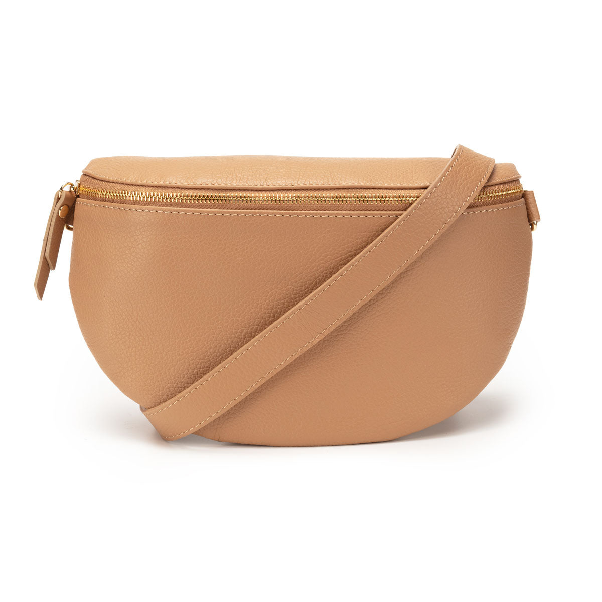 Elie Beaumont Sling Bag - Camel Large