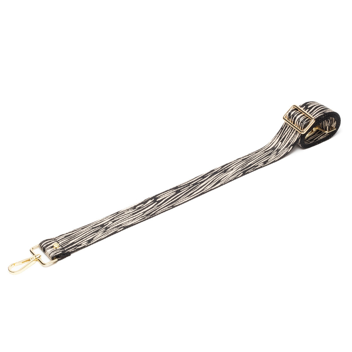 Elie Beaumont Crossbody strap - Zebra Luxe