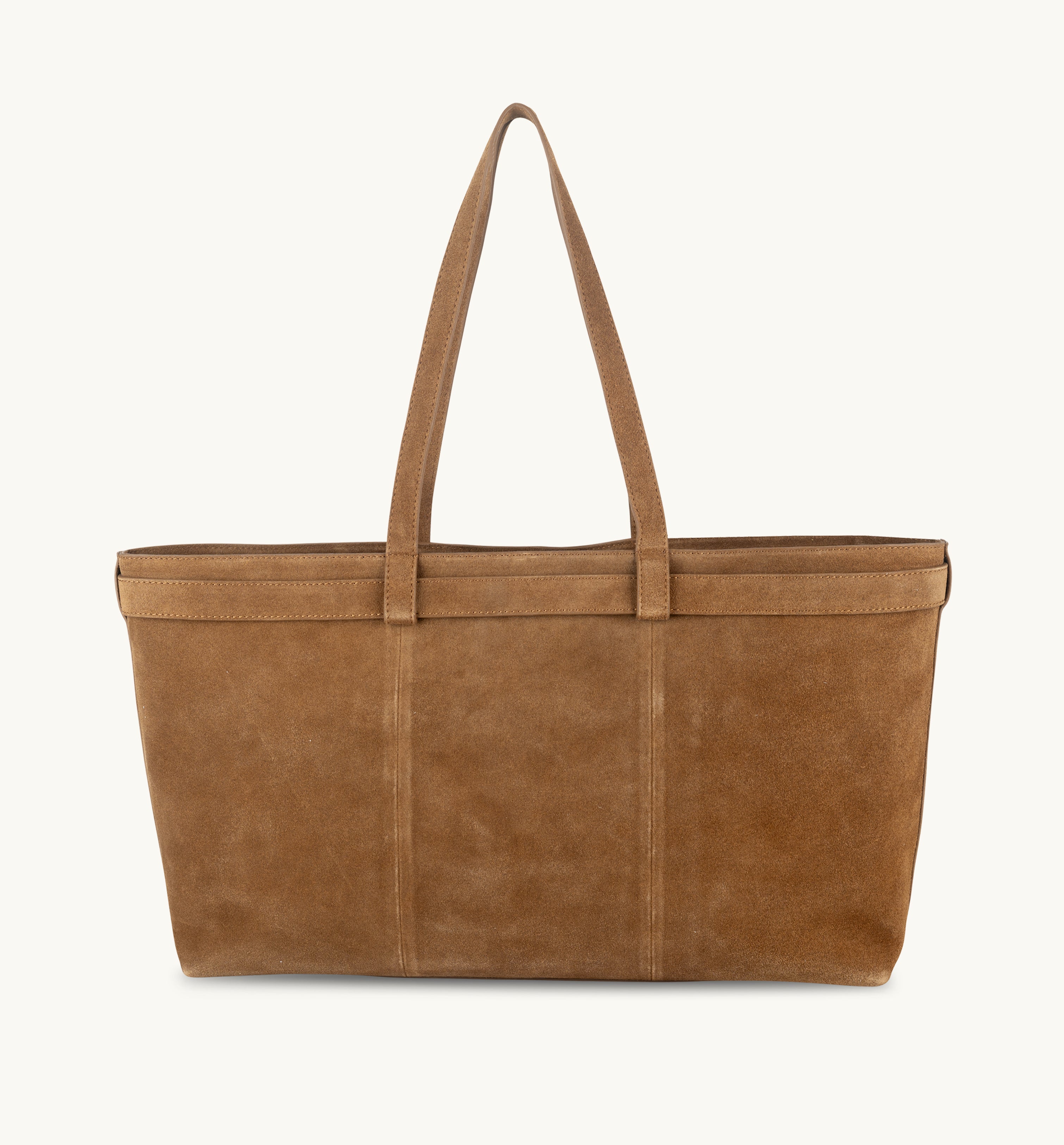 Apatchy London The Esme Tan Suede Bag