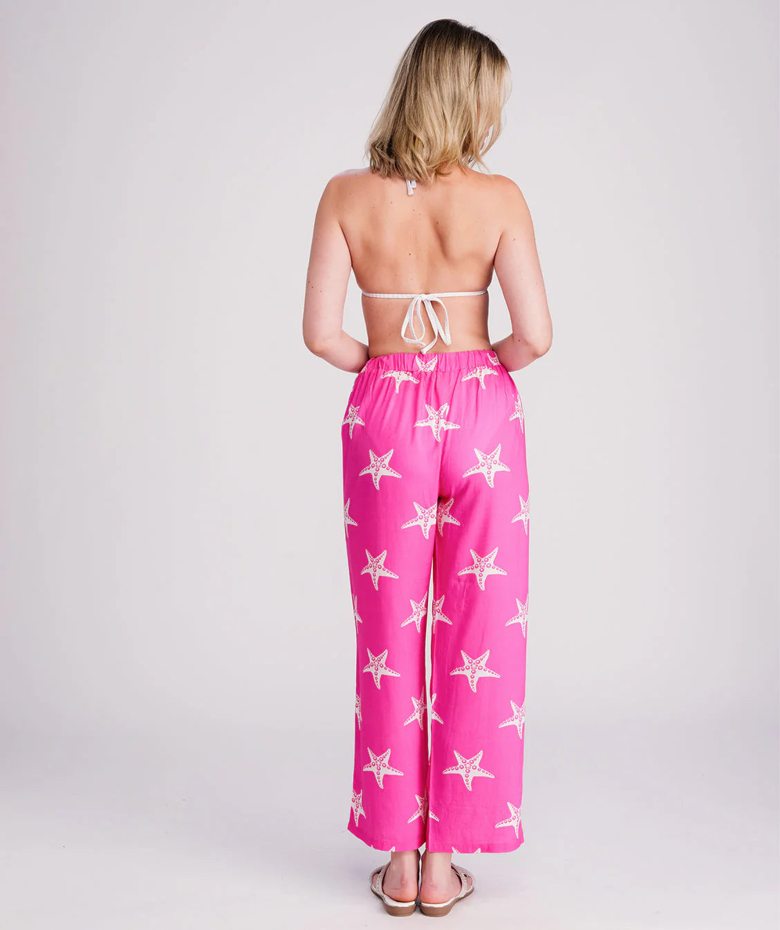 Estrella - Starfish Print Summer Trousers
