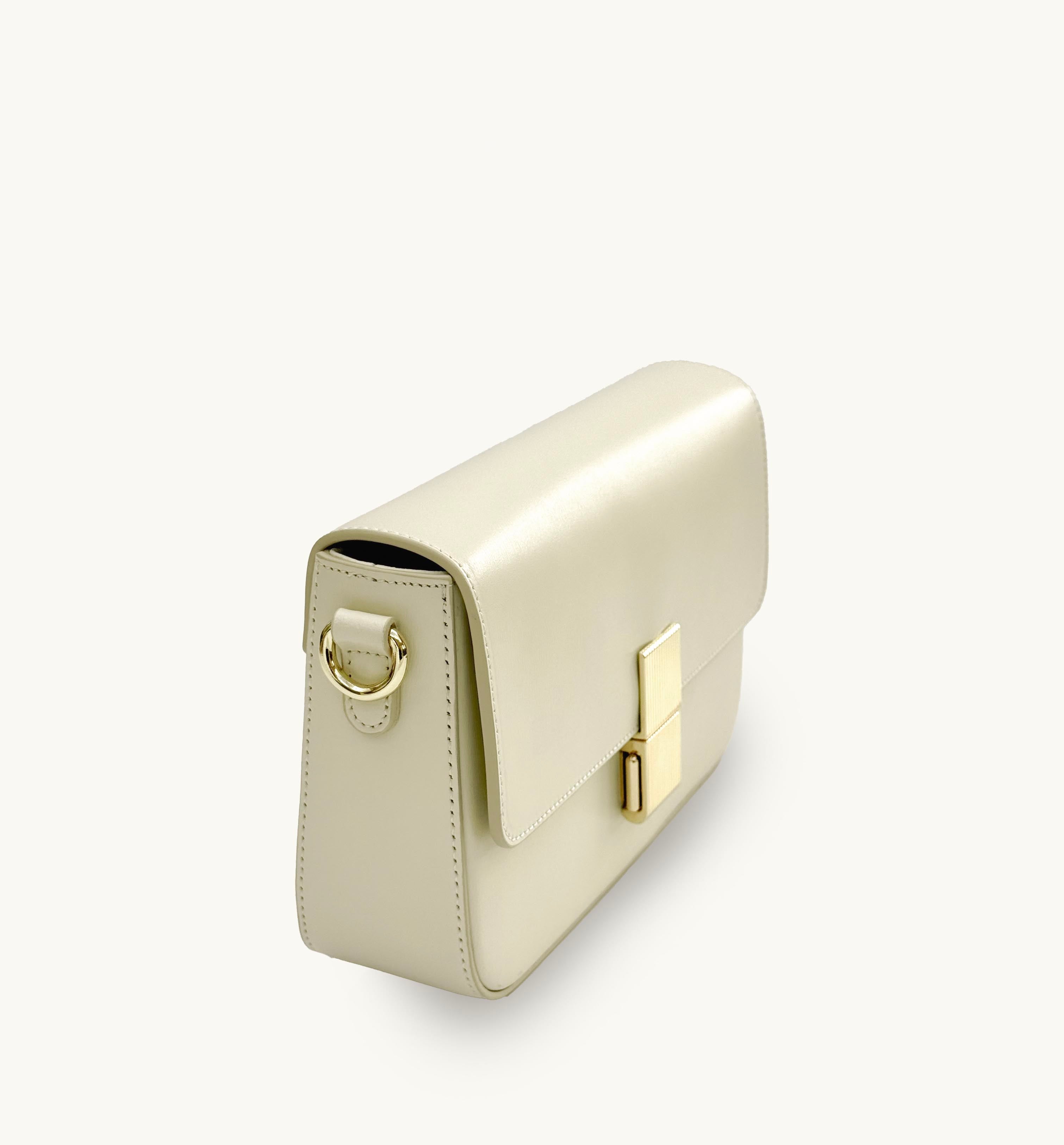 Apatchy London The Flora Buttermilk Leather Bag