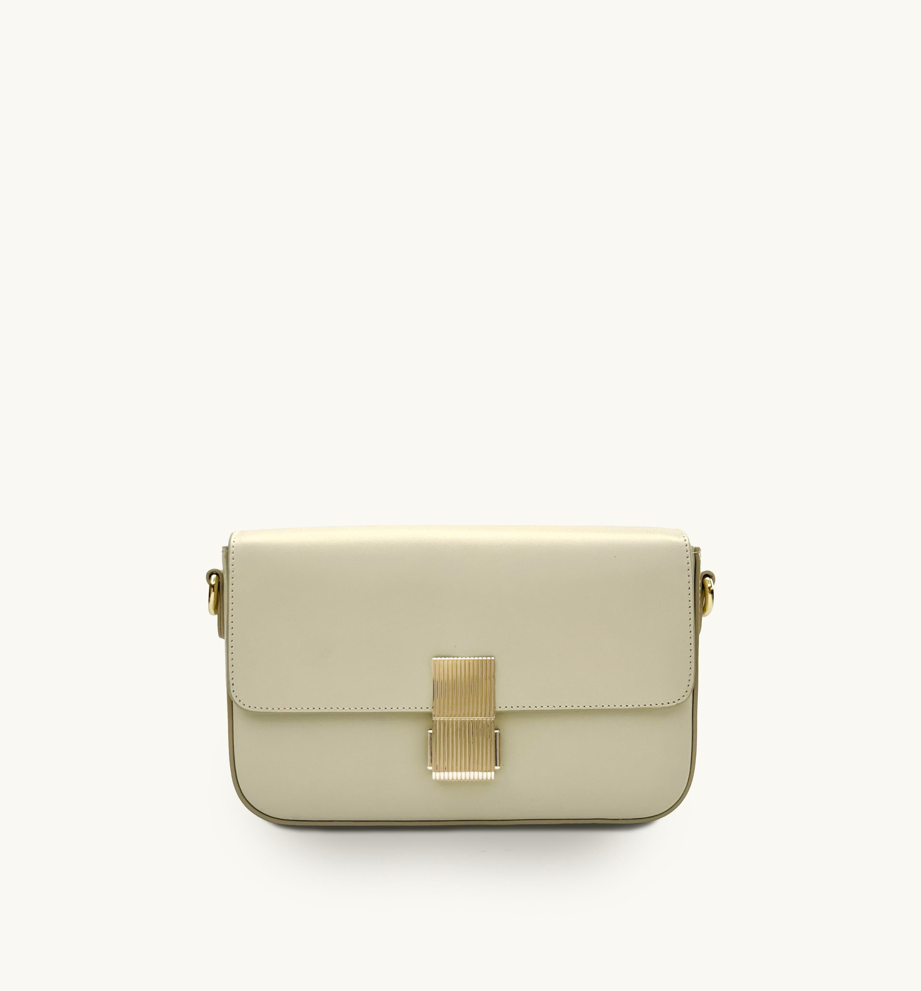 Apatchy London The Flora Buttermilk Leather Bag