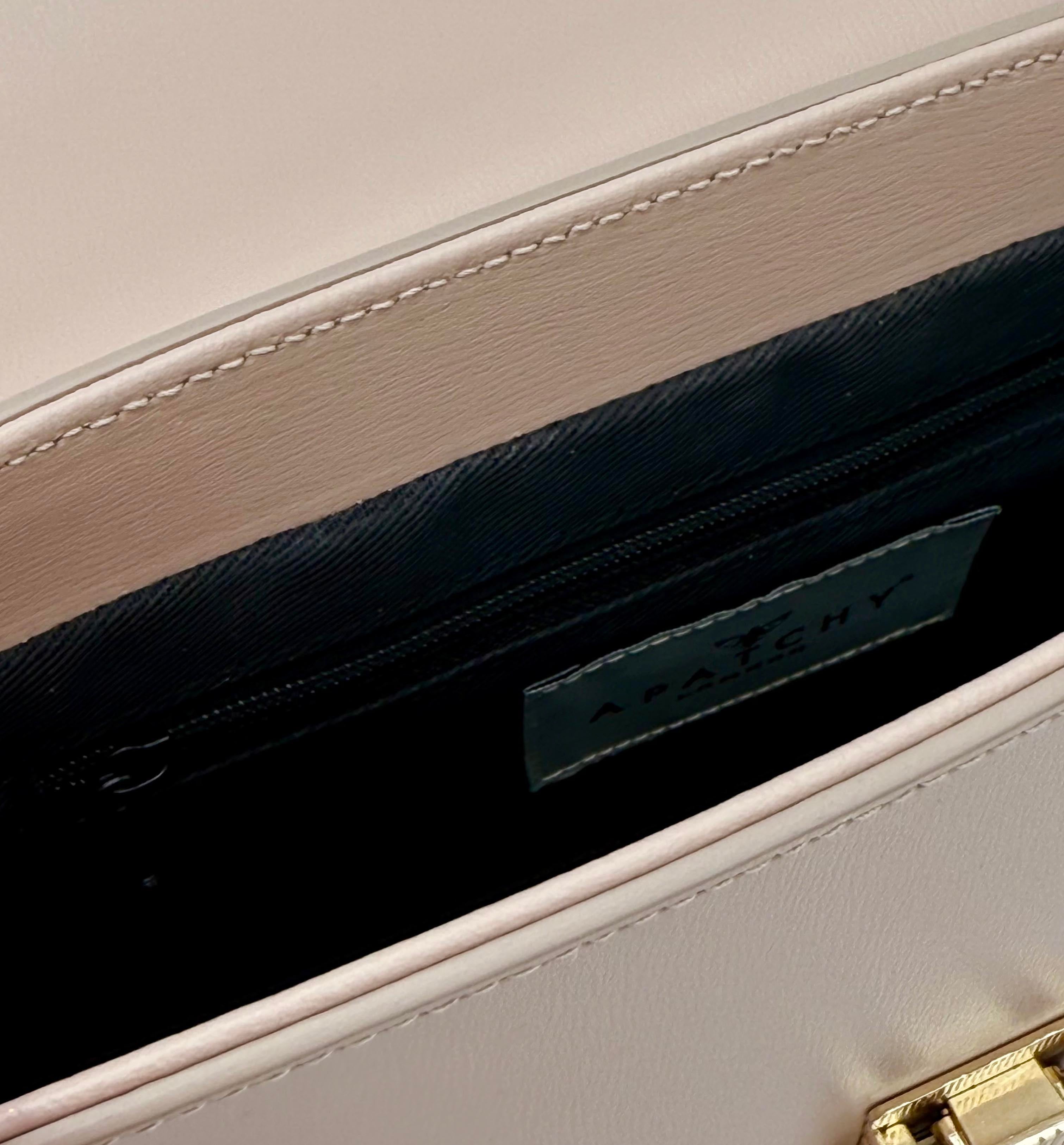 Apatchy London The Flora Blush Leather Bag