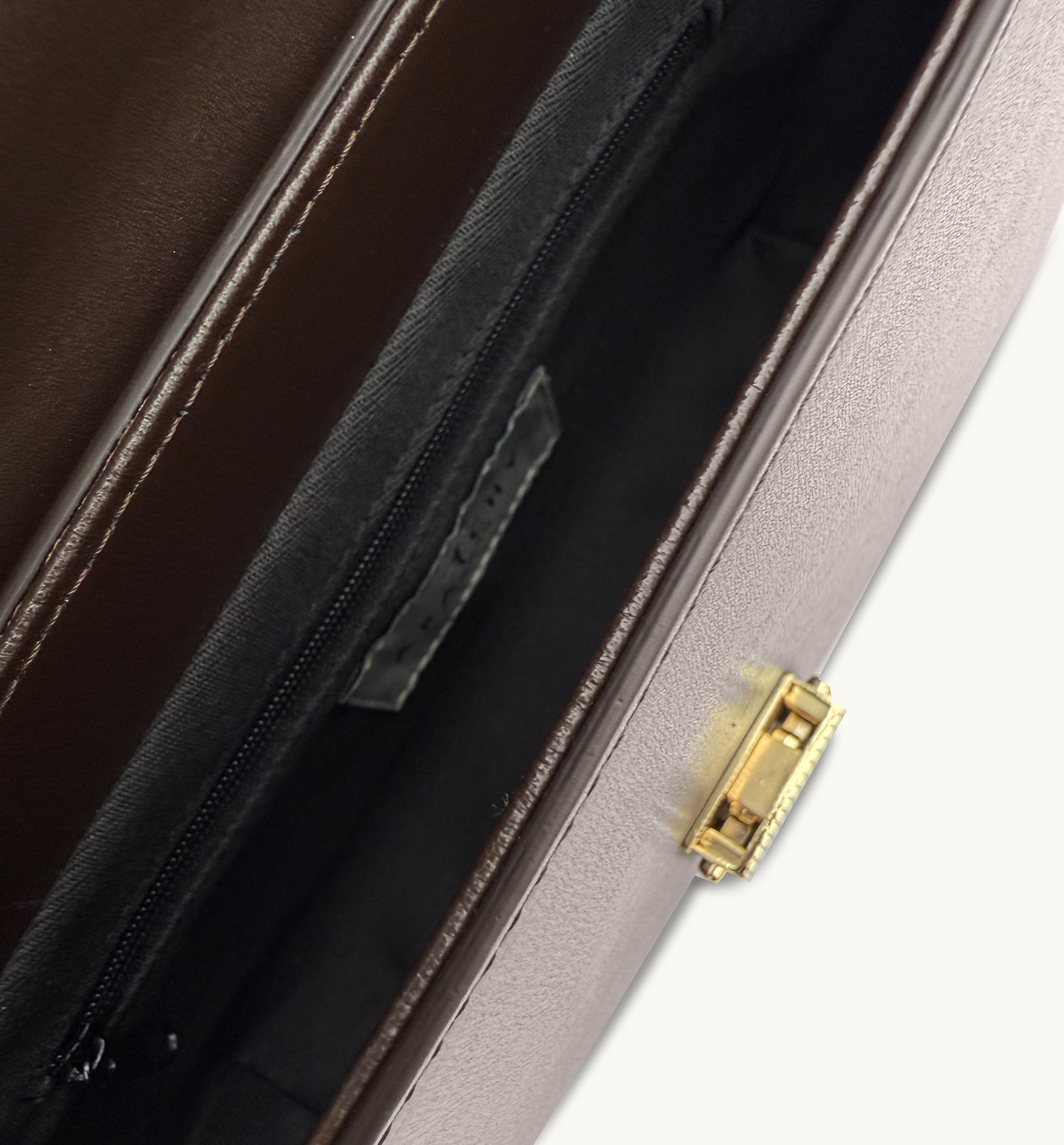 Apatchy London The Flora Chocolate Leather Bag