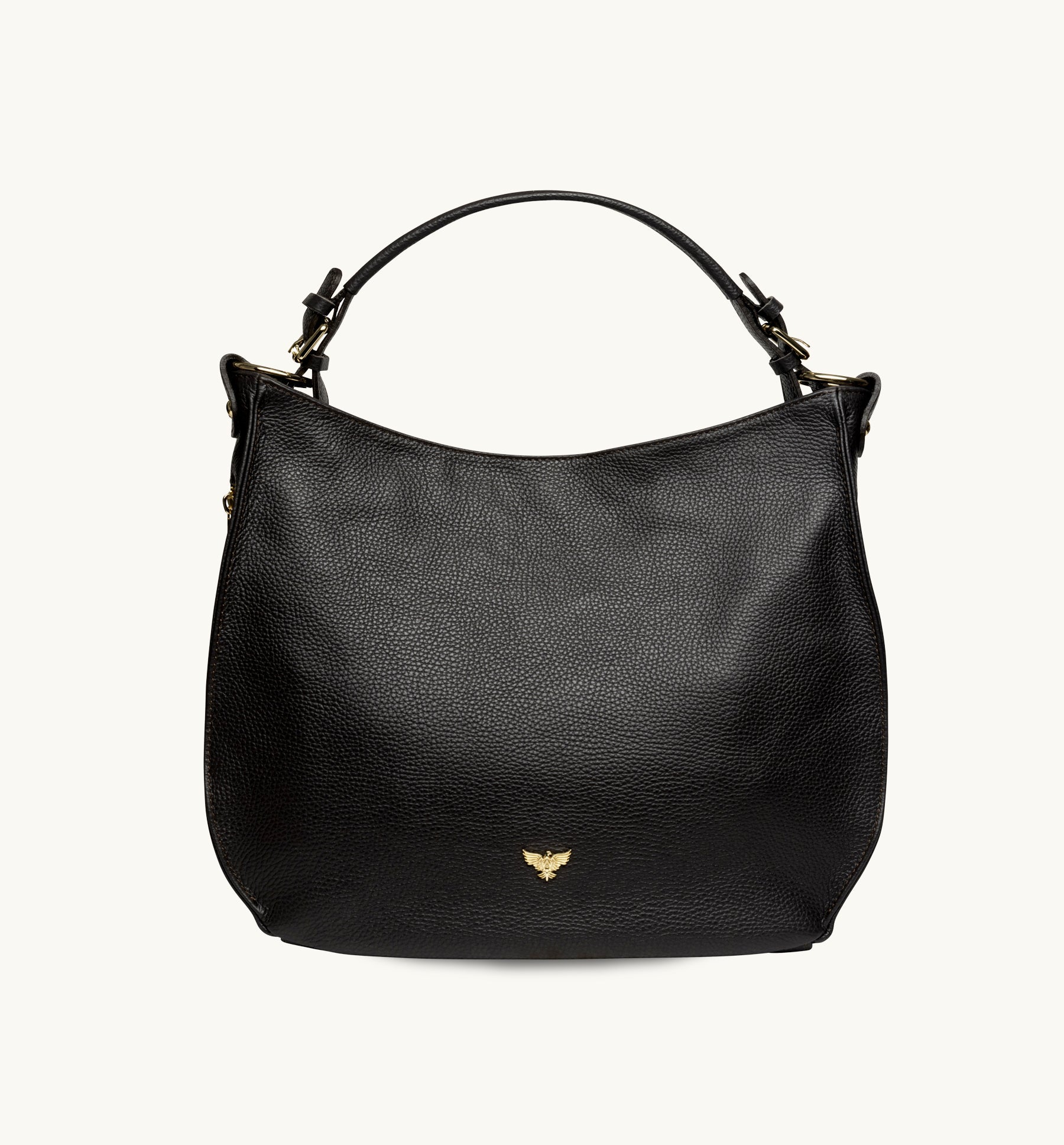 Apatchy London The Harriet Black Leather Bag