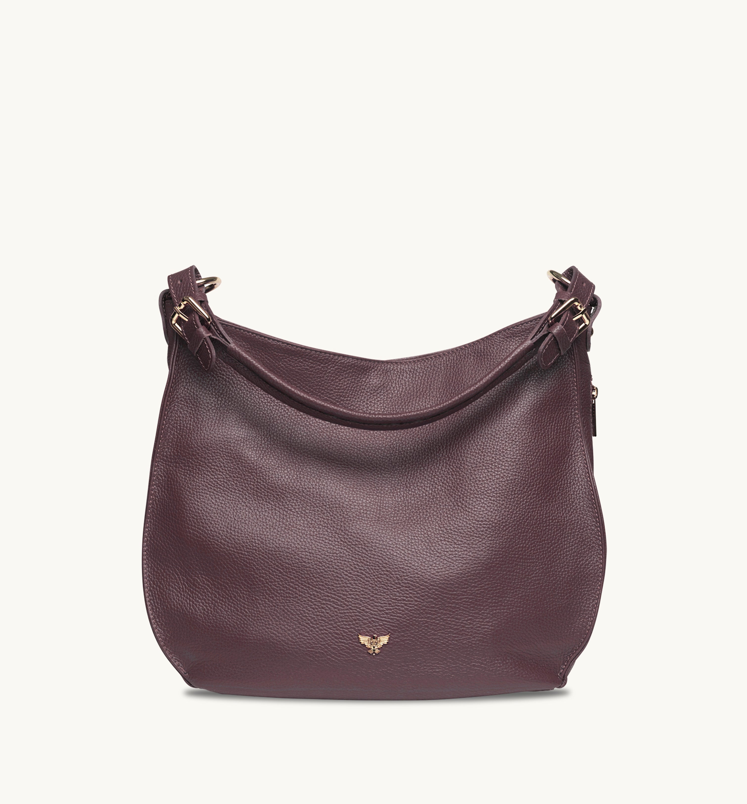 Apatchy London The Harriet Burgundy Leather Bag