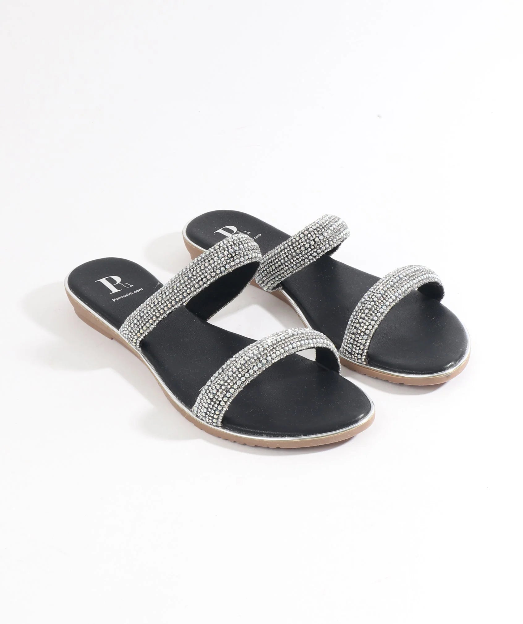 Kalippo - Embellished Wedged Mule Sandals