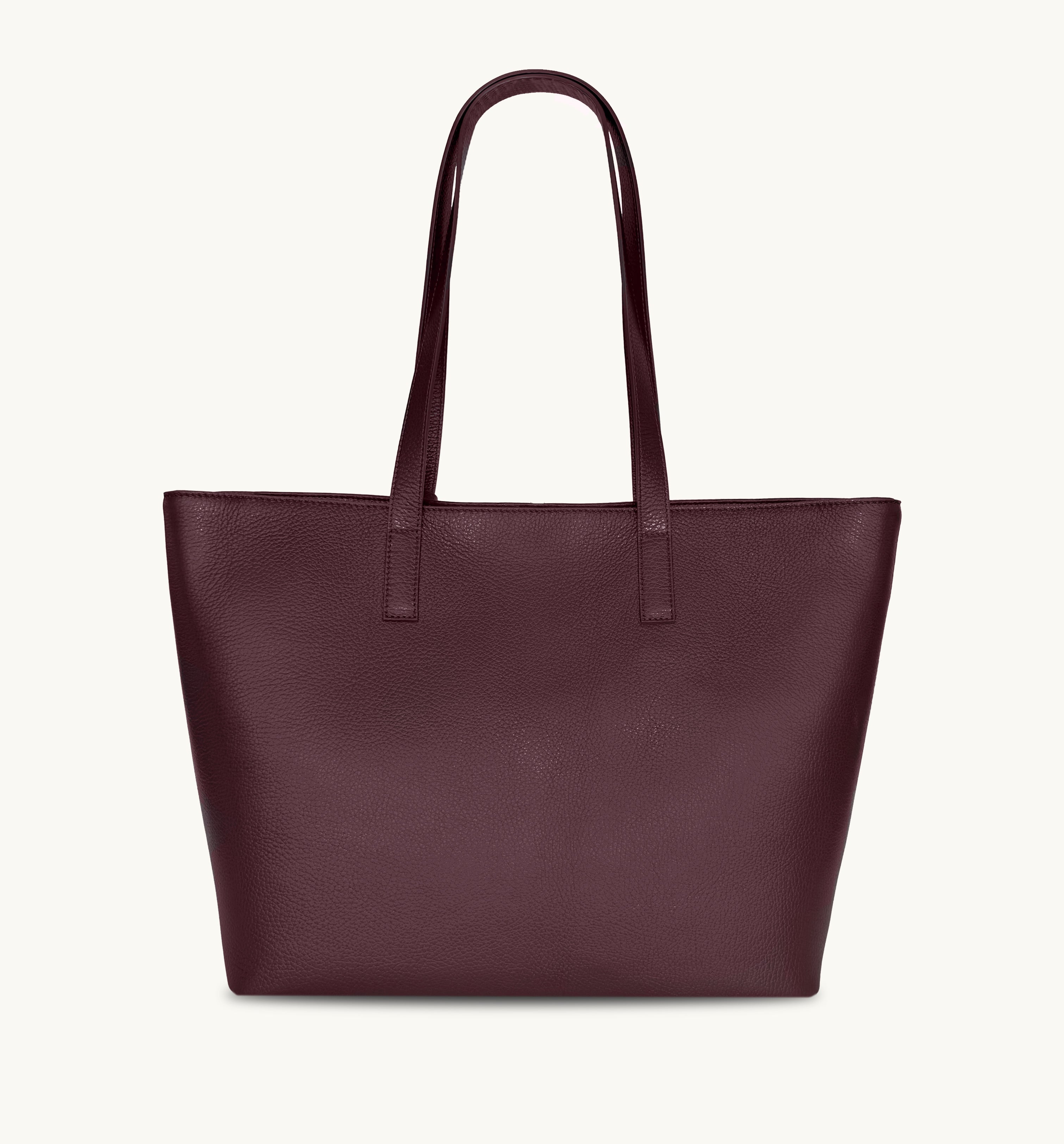 Apatchy London The Kate Burgundy Leather Bag