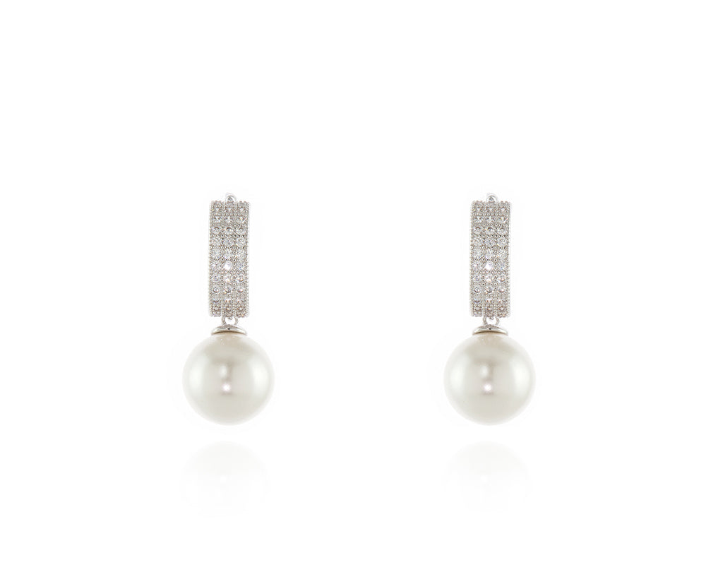 Kiku Silver Earrings